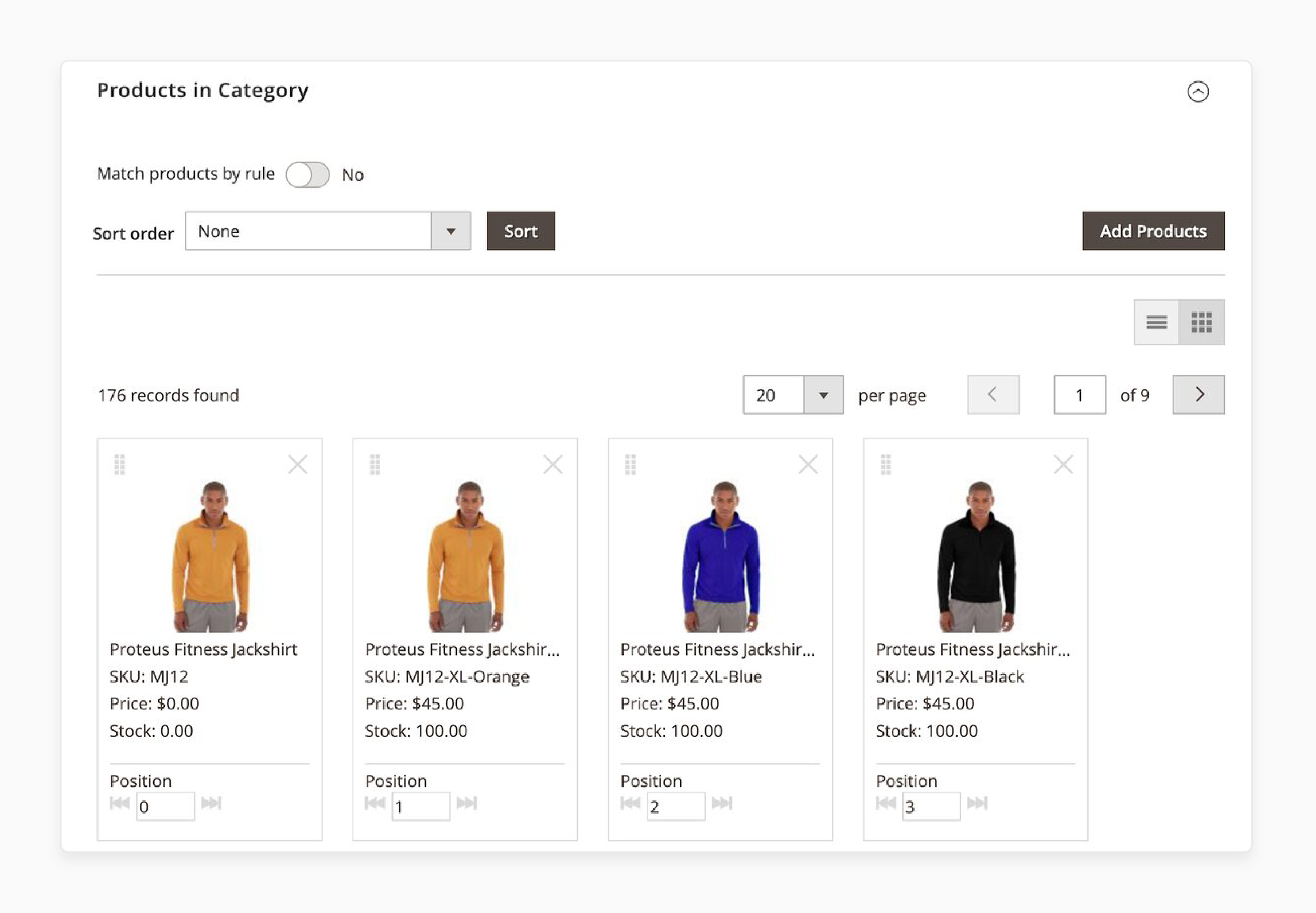 steps to access and use the magento 2 visual merchandiser for optimizing product layouts