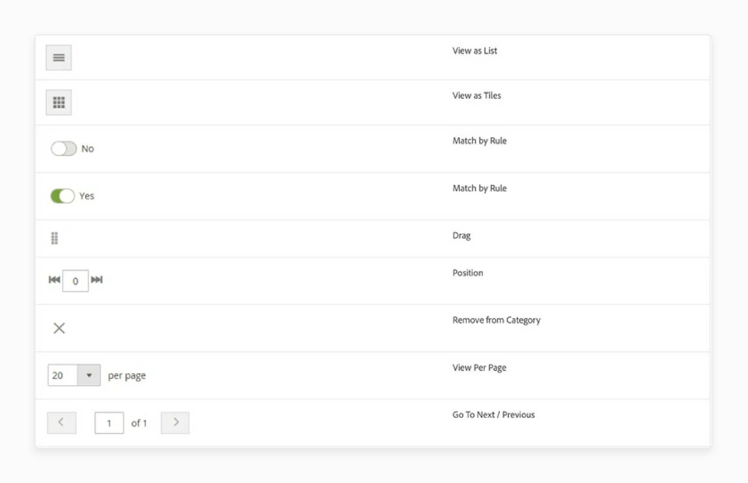 configure smart attributes in magento 2 visual merchandiser to automate product assignments