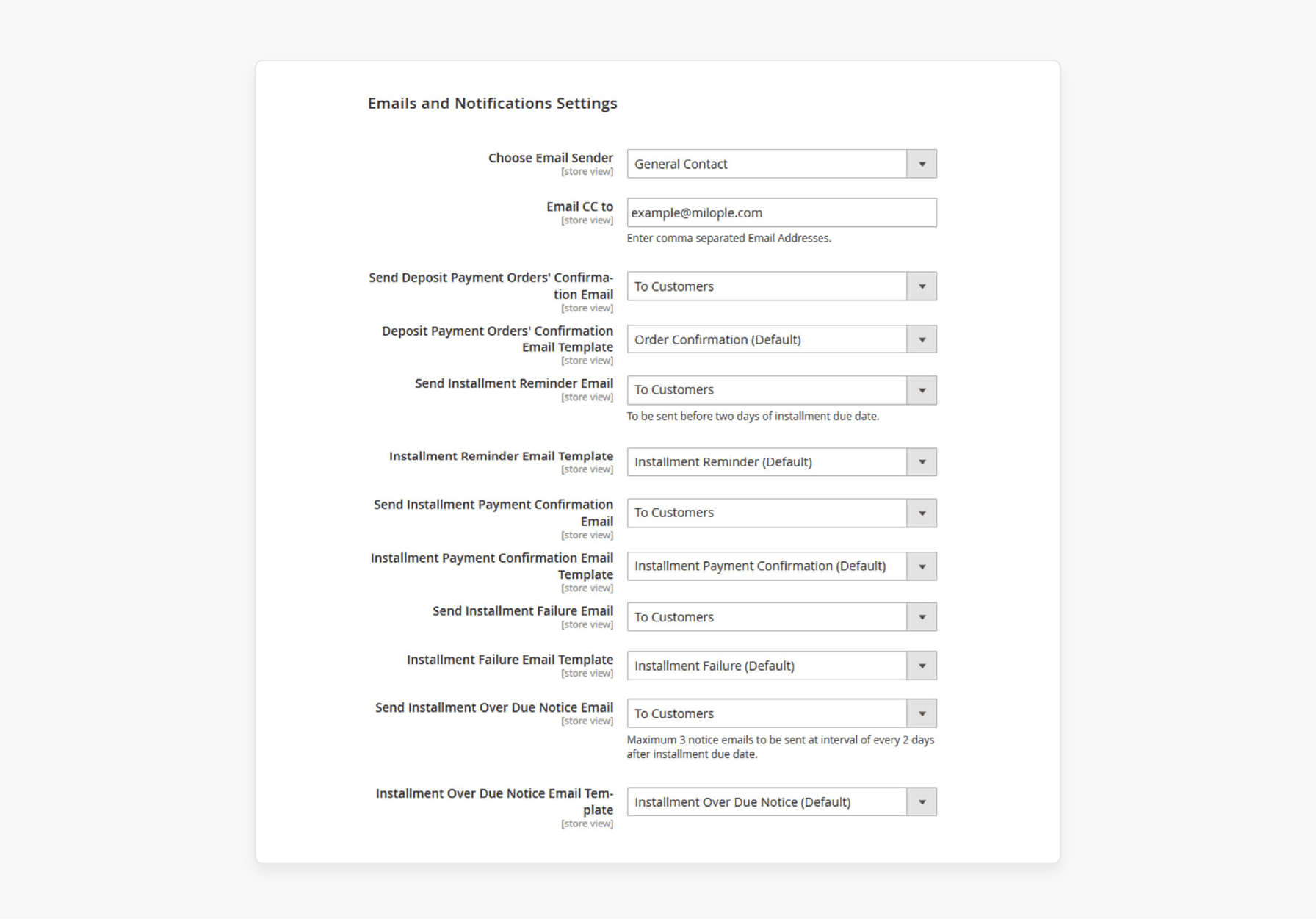 Customizing Email Notifications for the Magento 2 Deposit Payment Extension