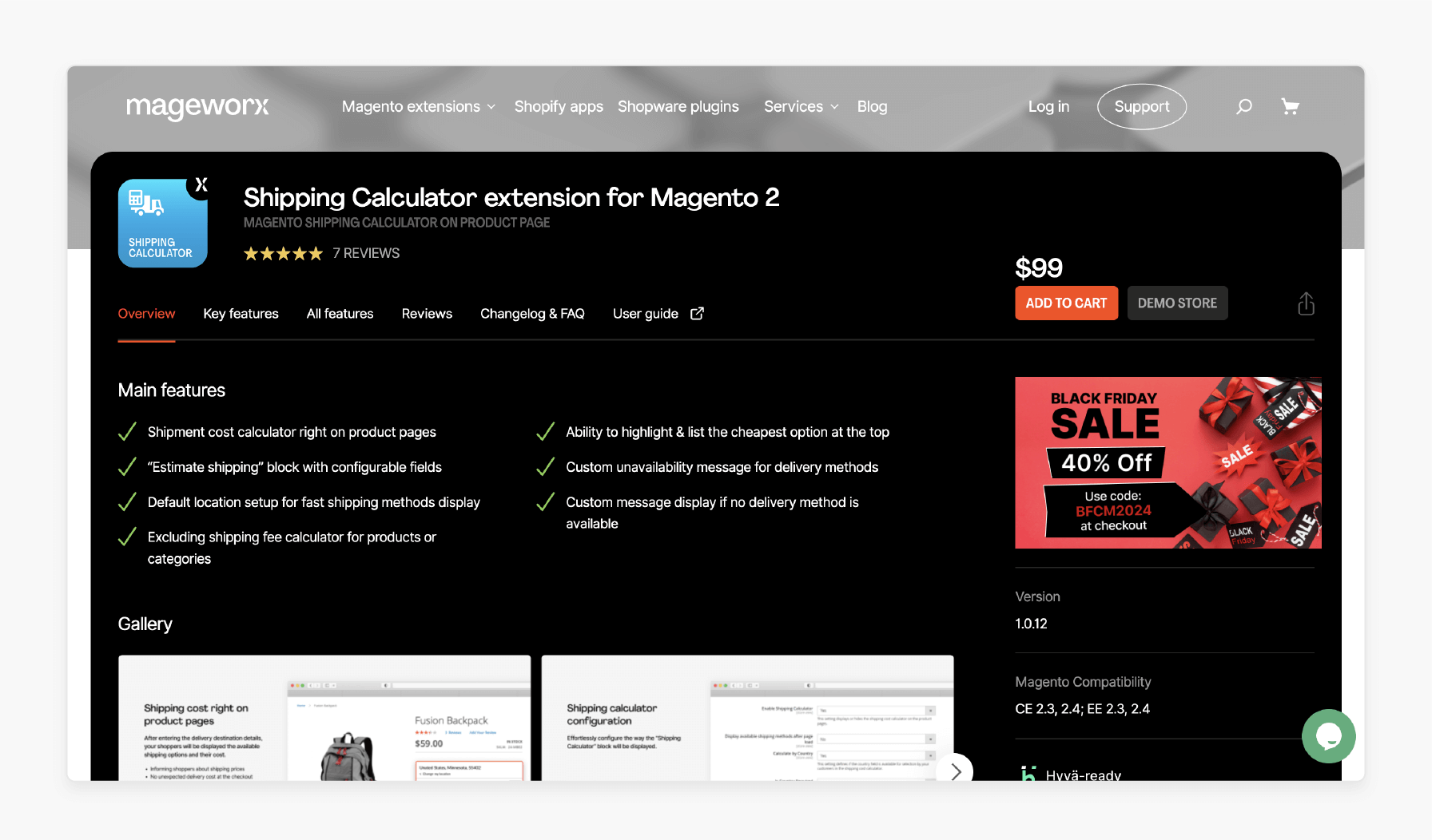 simple shipping extension by mageworx for customizable shipping calculators