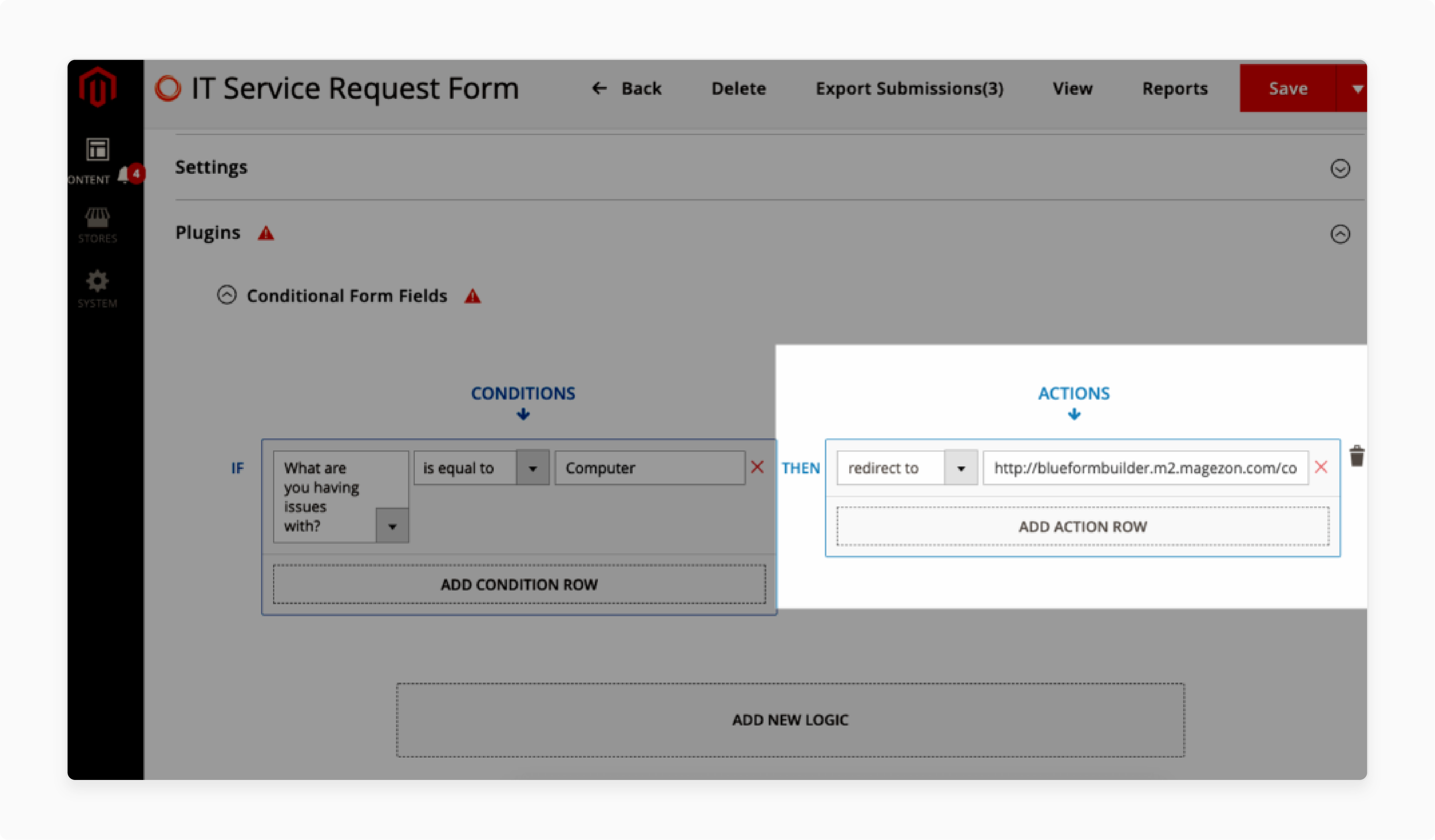 Setting Redirect Action in Magento 2 Contact Form Redirect After Submit