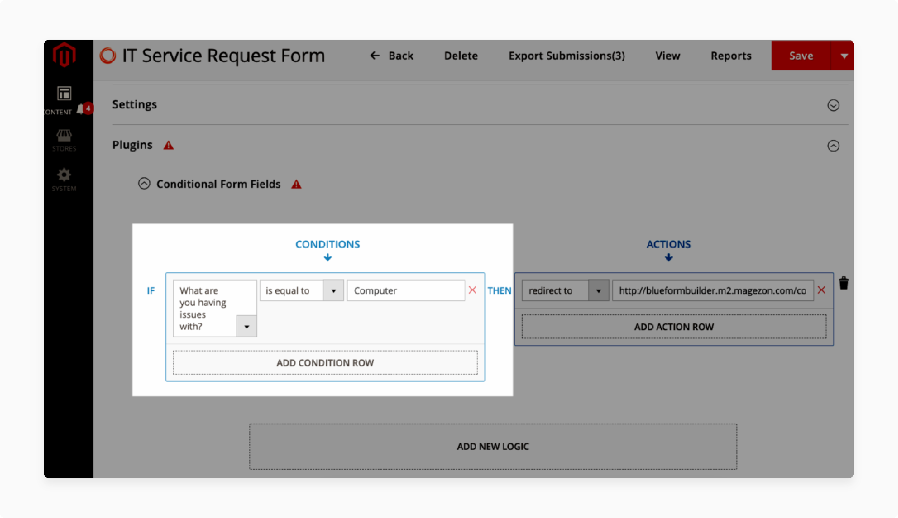 Condition for Redirect in Magento 2 Contact Form Redirect After Submit