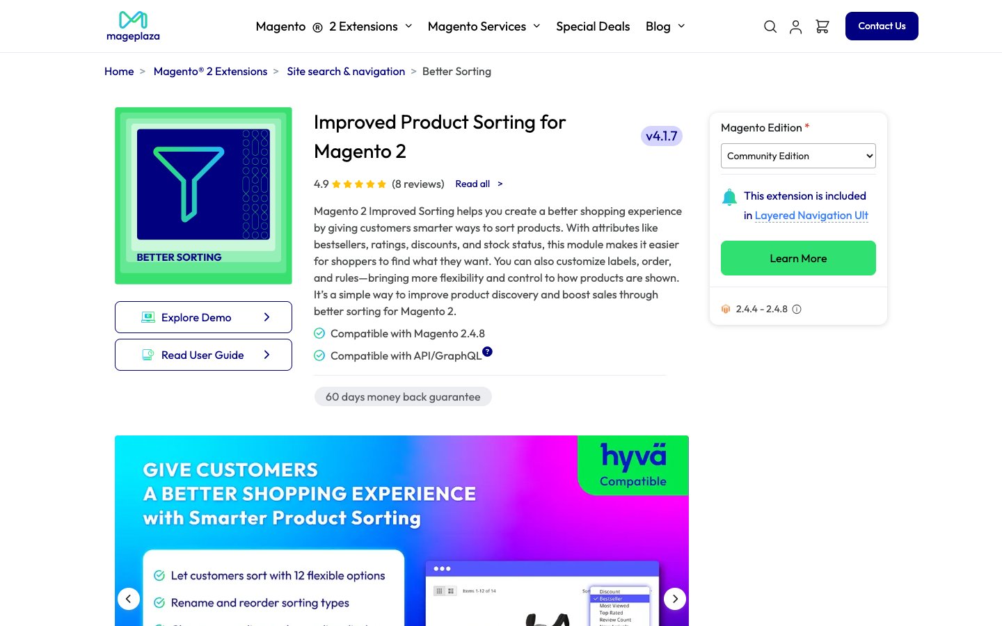 Improved Product Sorting for Magento 2 by Mageplaza Improved Product Sorting for Magento 2 by Mageplaza