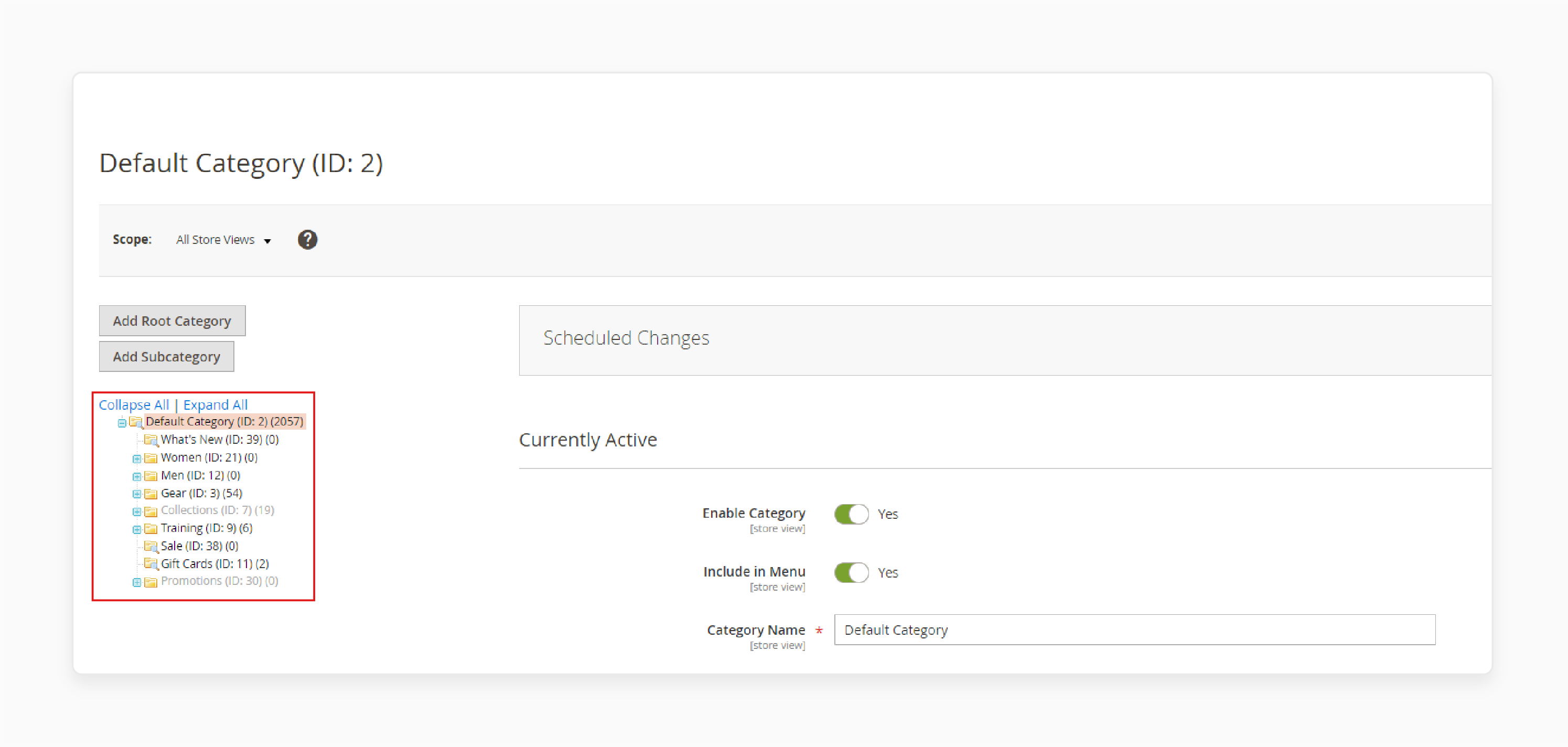 Choose Category to Sort for Magento 2 Category Sort by Position