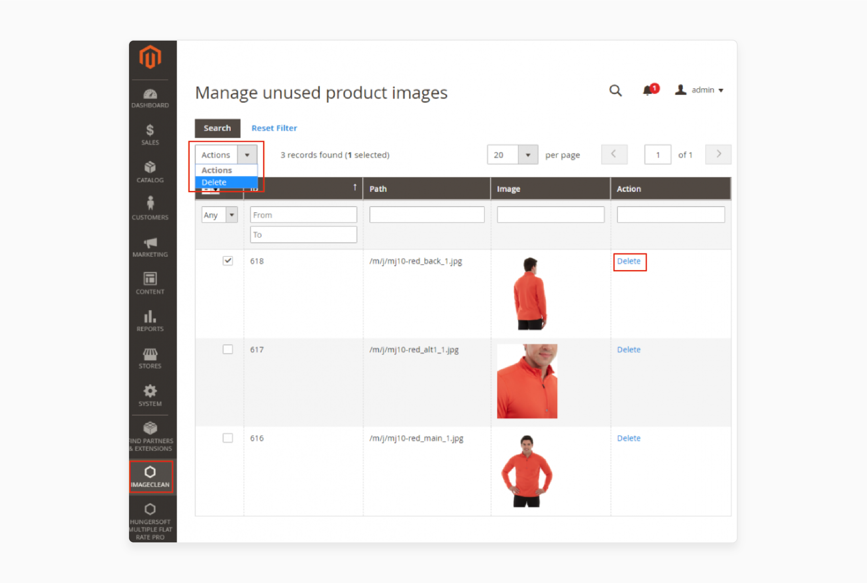 4-step guide to using the Magento 2 Image Clean module