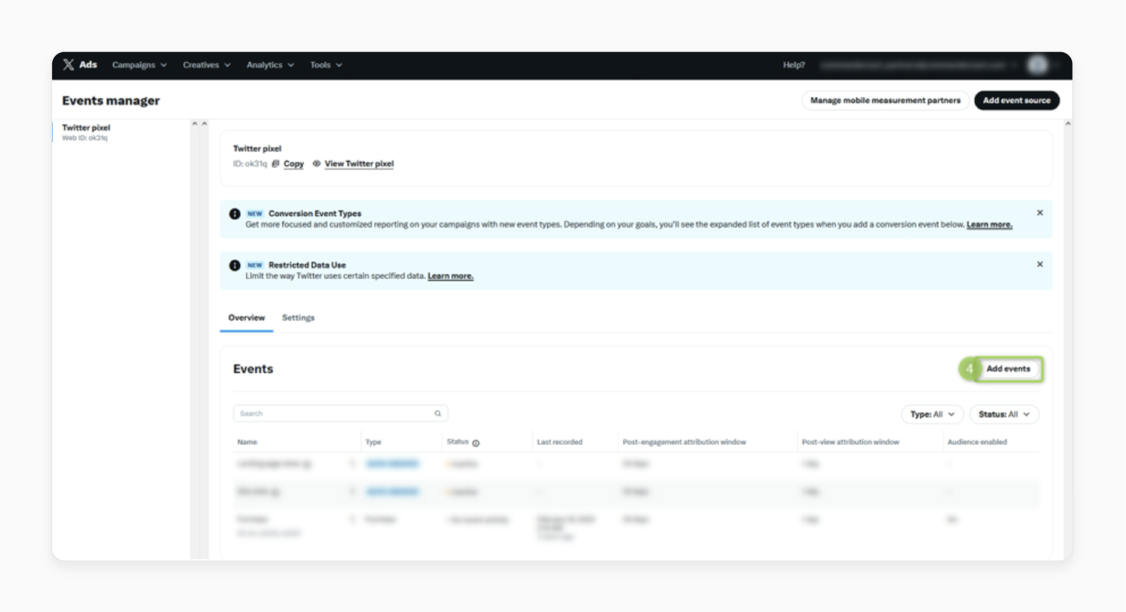 adding custom events in x pixel setup for enhanced magento 2 tracking