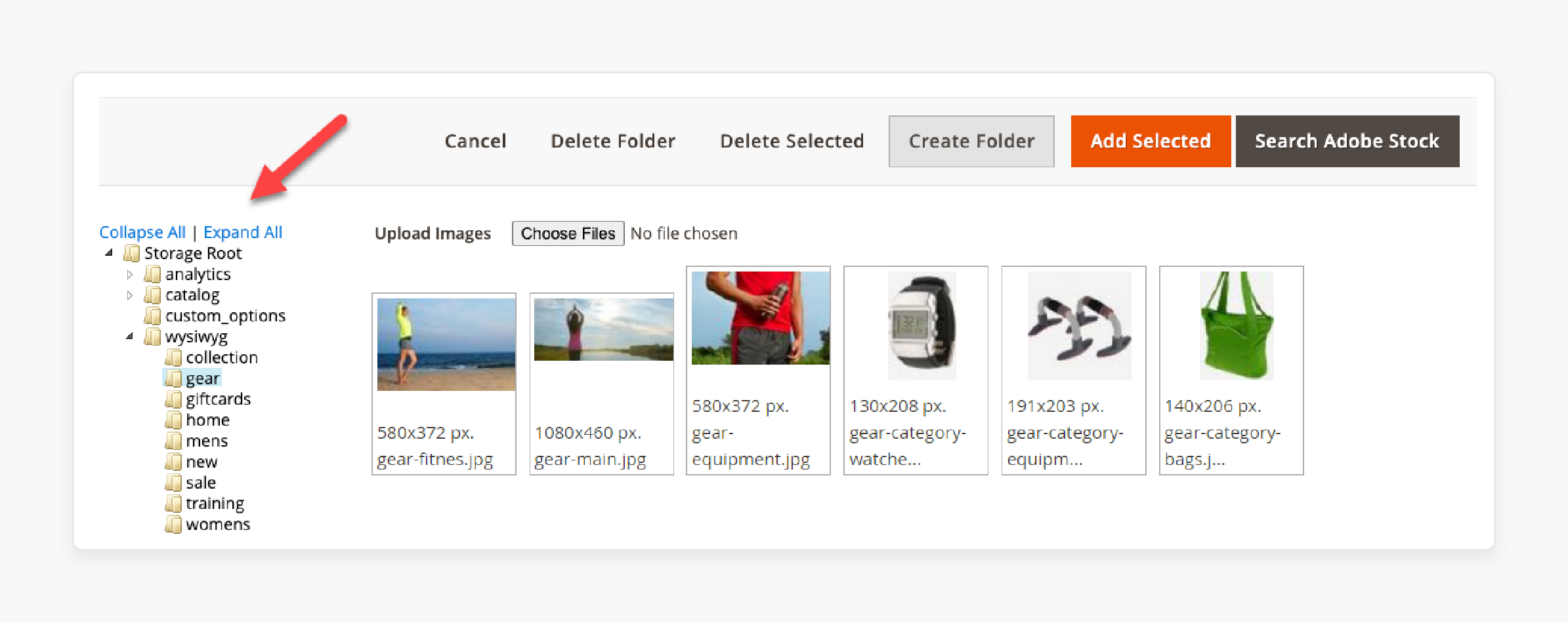 Magento 2 Media Folder for managing assets