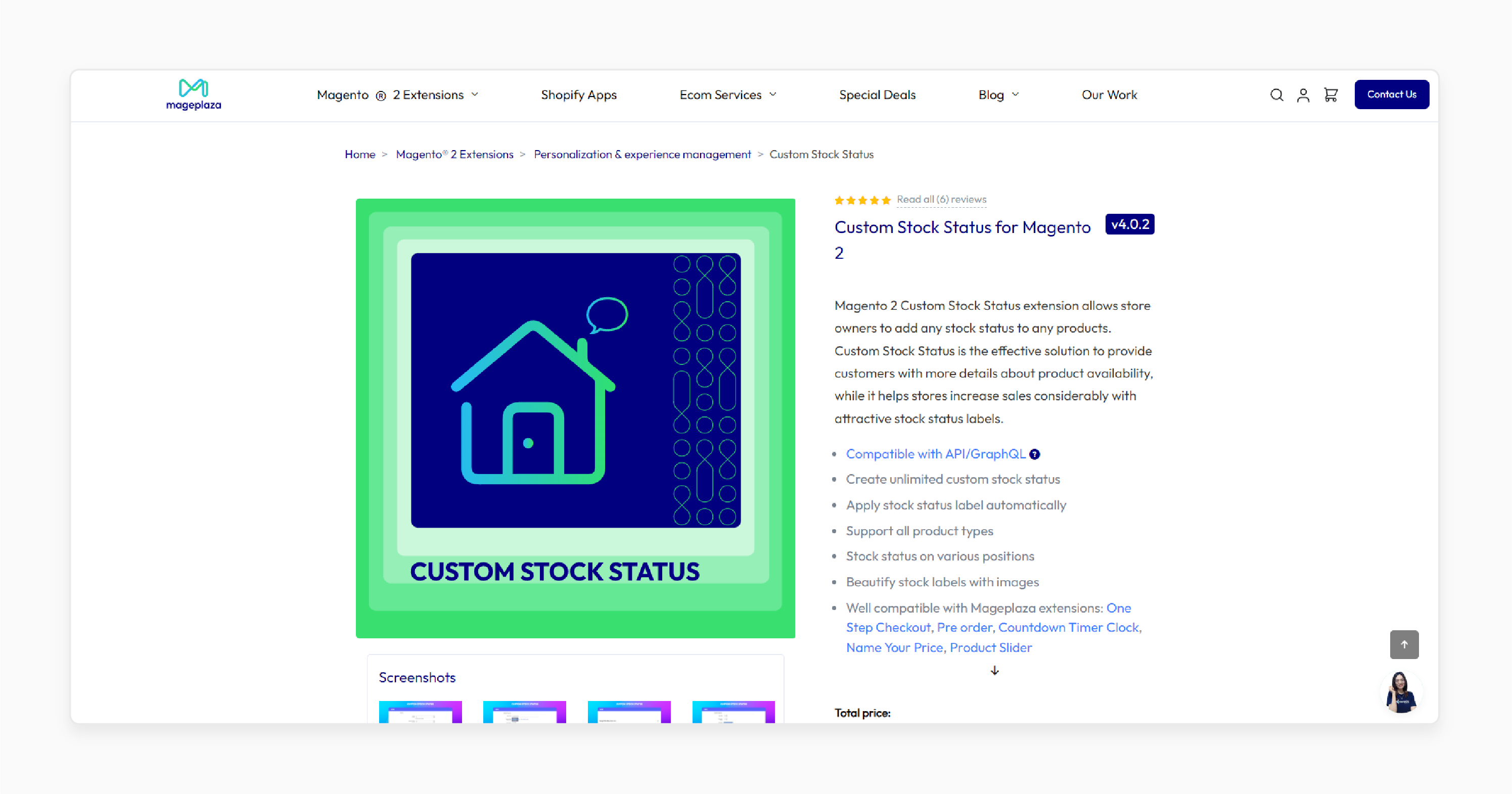 MagePlaza Magento 2 Custom Stock Status