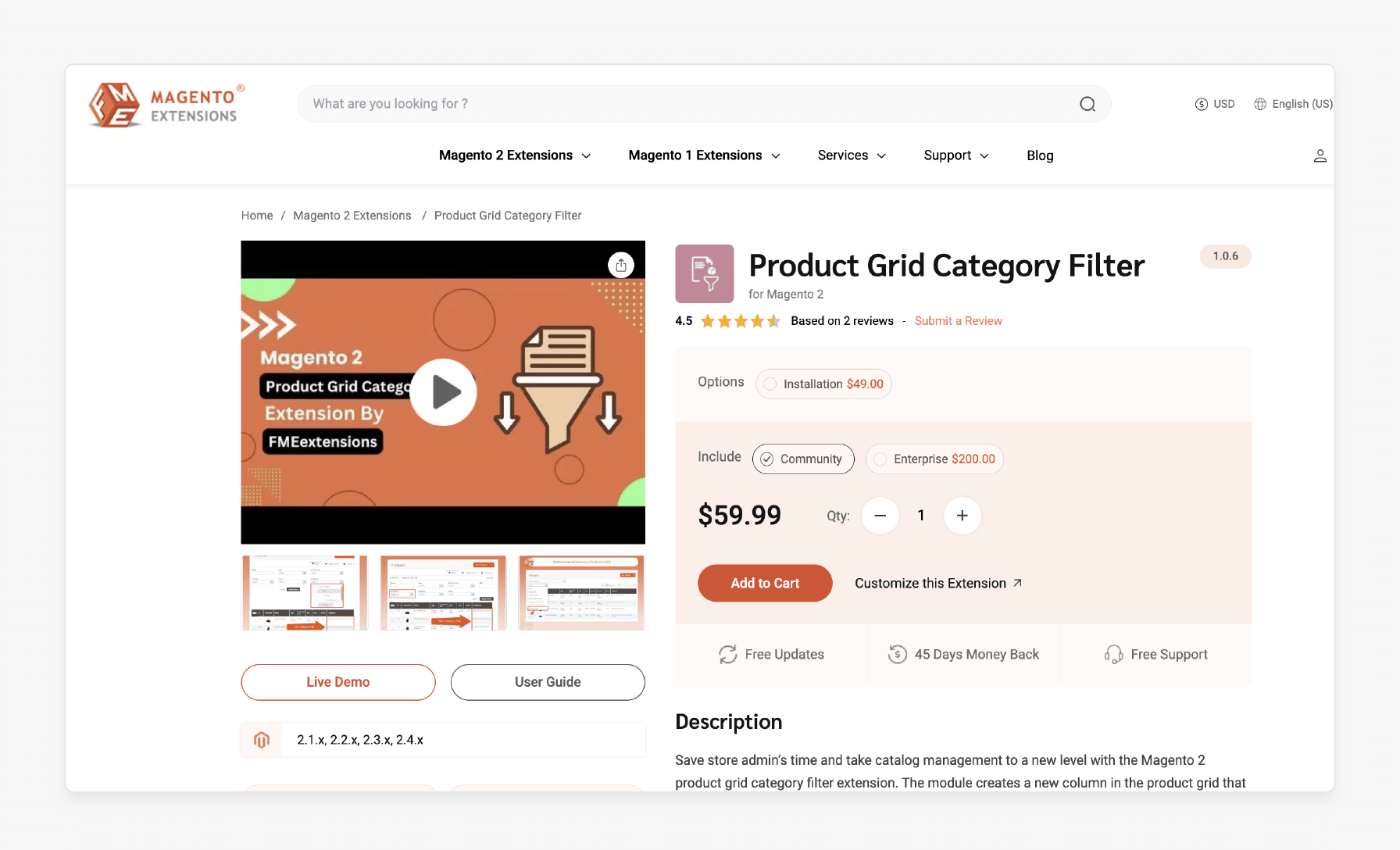 fmeextensions custom product collection filter for magento 2