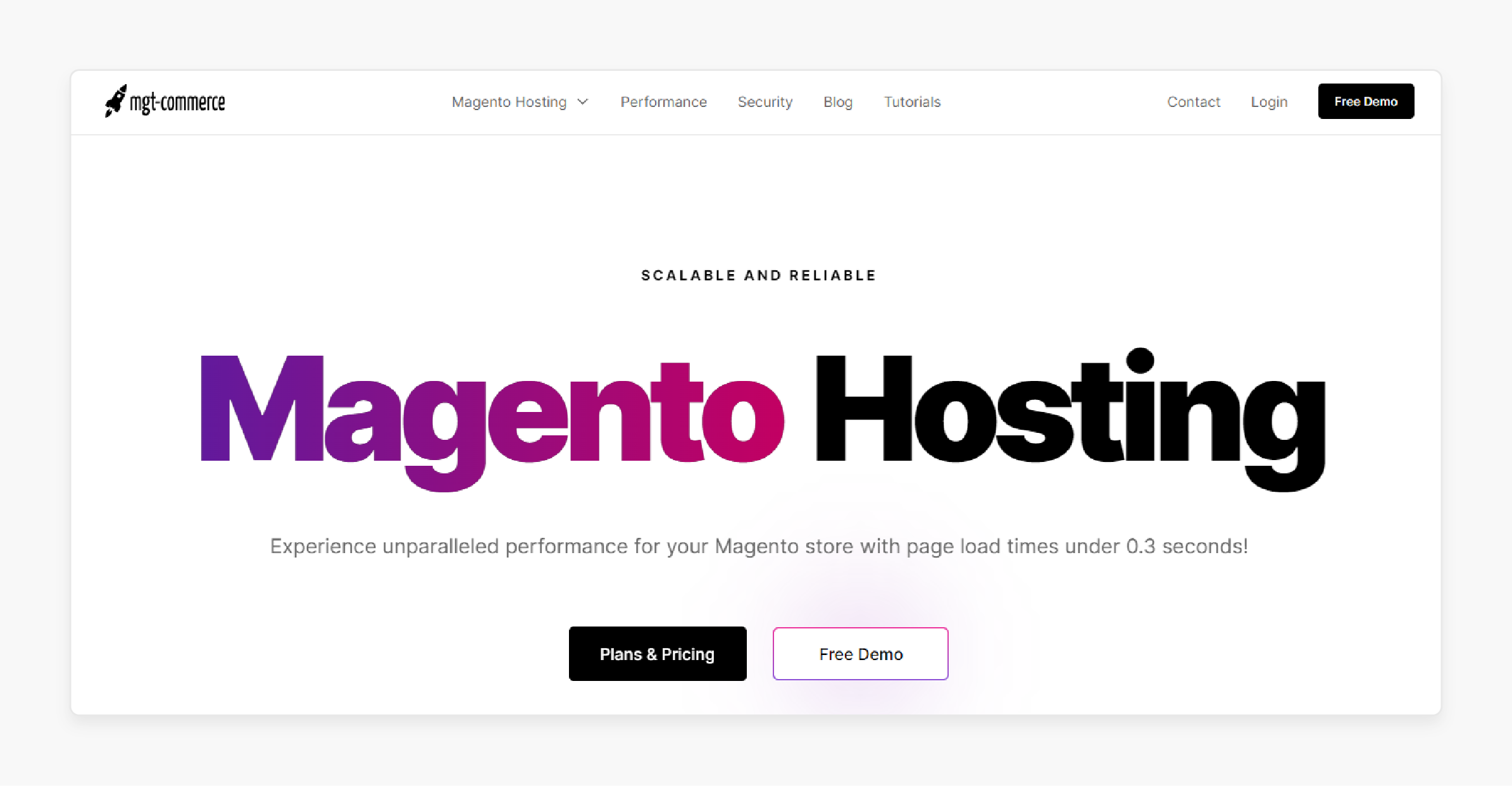 Best Magento Hosting Providers: MGT Commerce