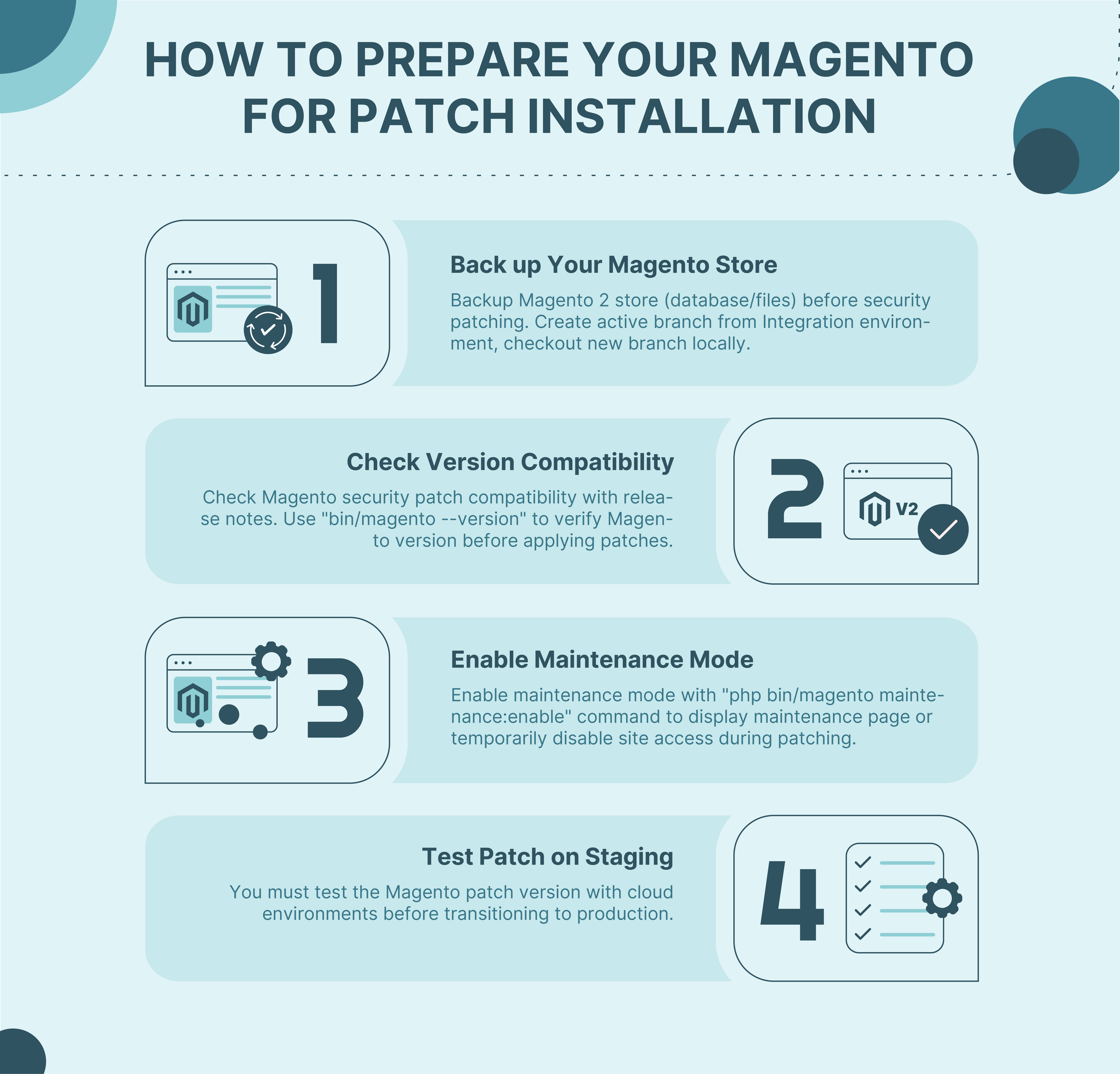 Prepare Magento For Patch Installation