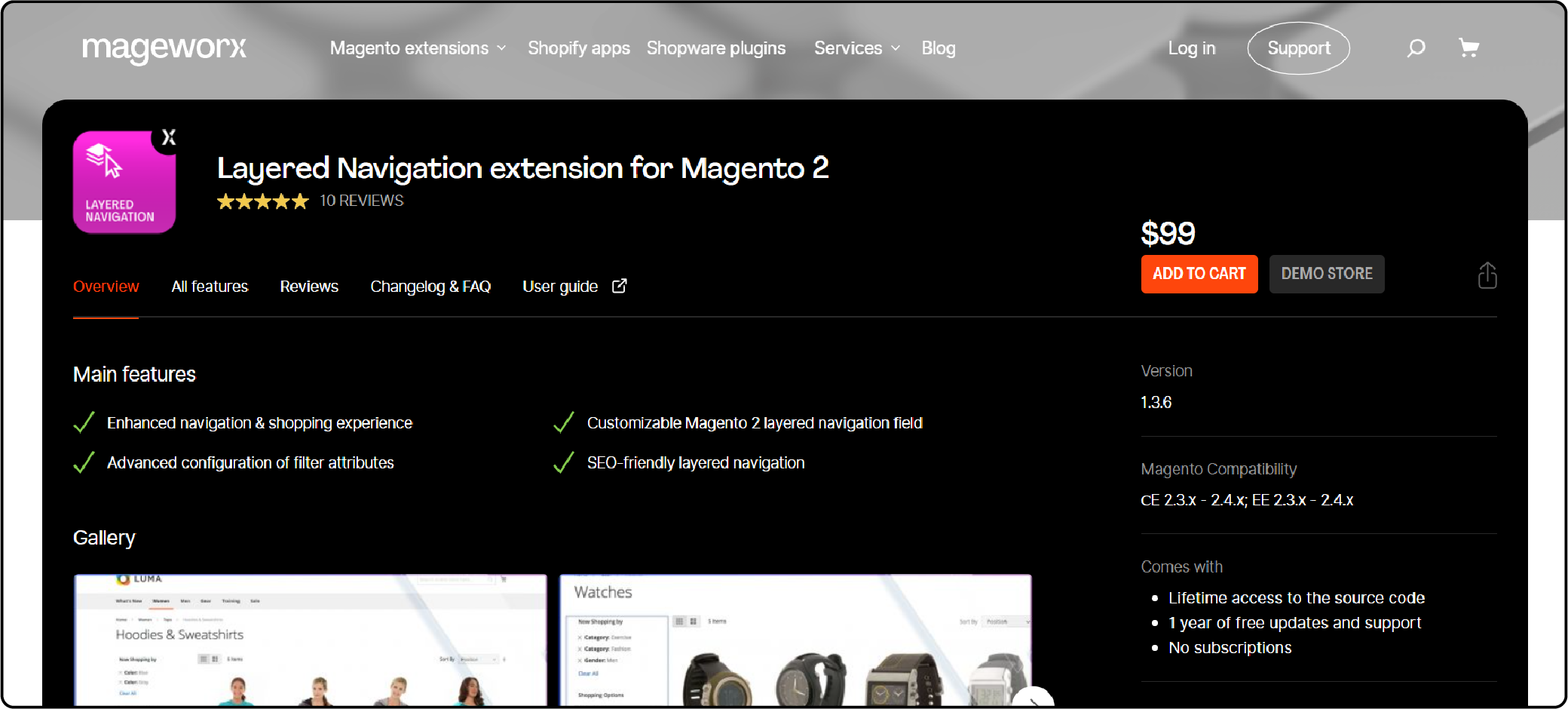 Top Magento 2 Layered Navigation Extension-MageWorx