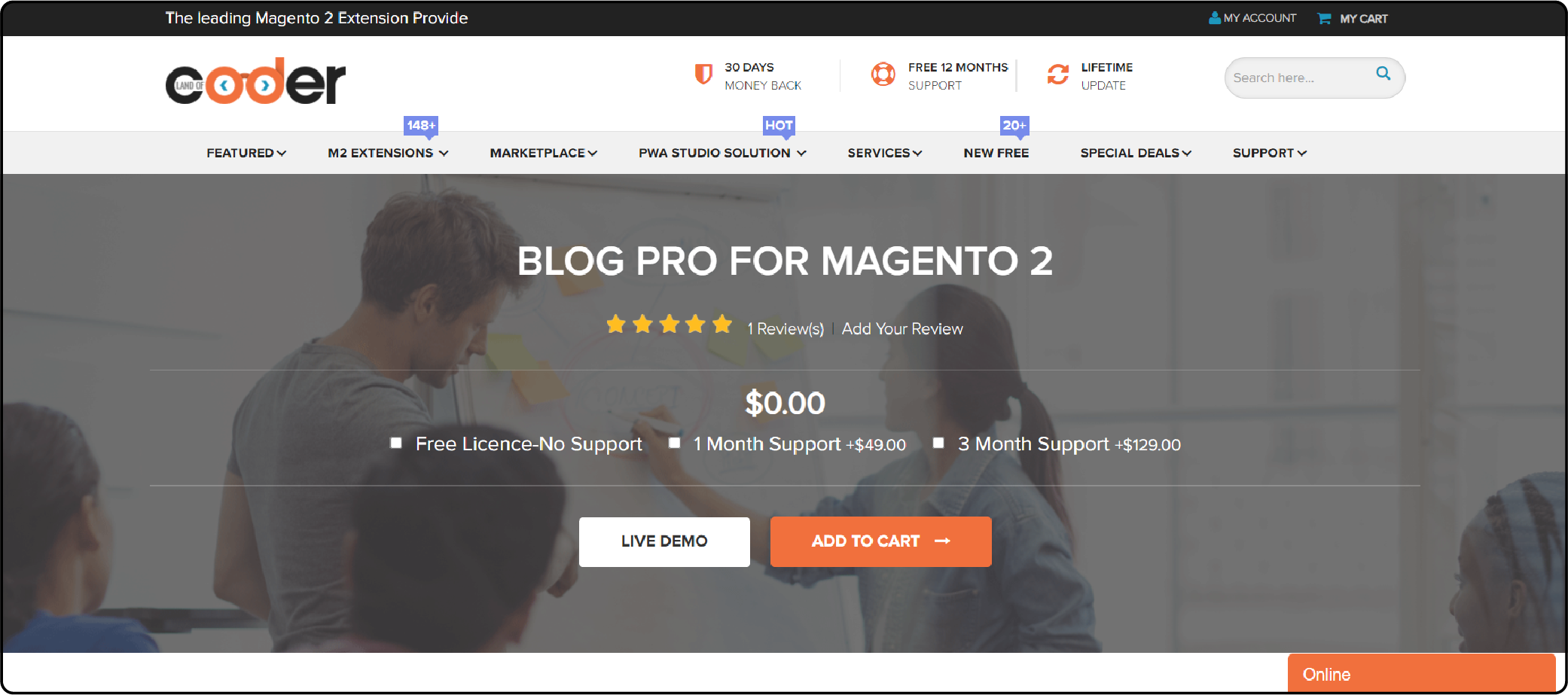 Top 10 Providers of Magento 2 Blog Extension - Landofcoder