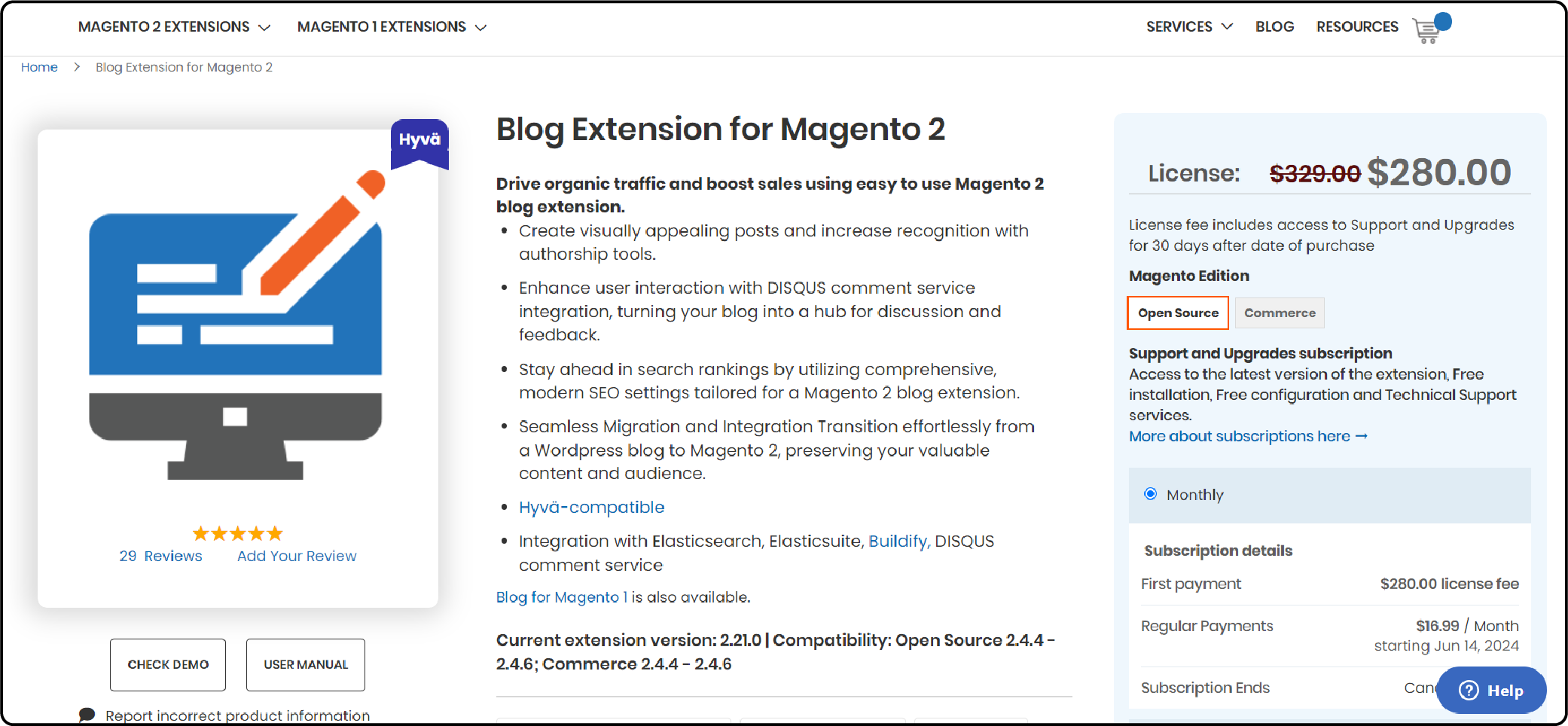 Top 10 Providers of Magento 2 Blog Extension - Aheadworks