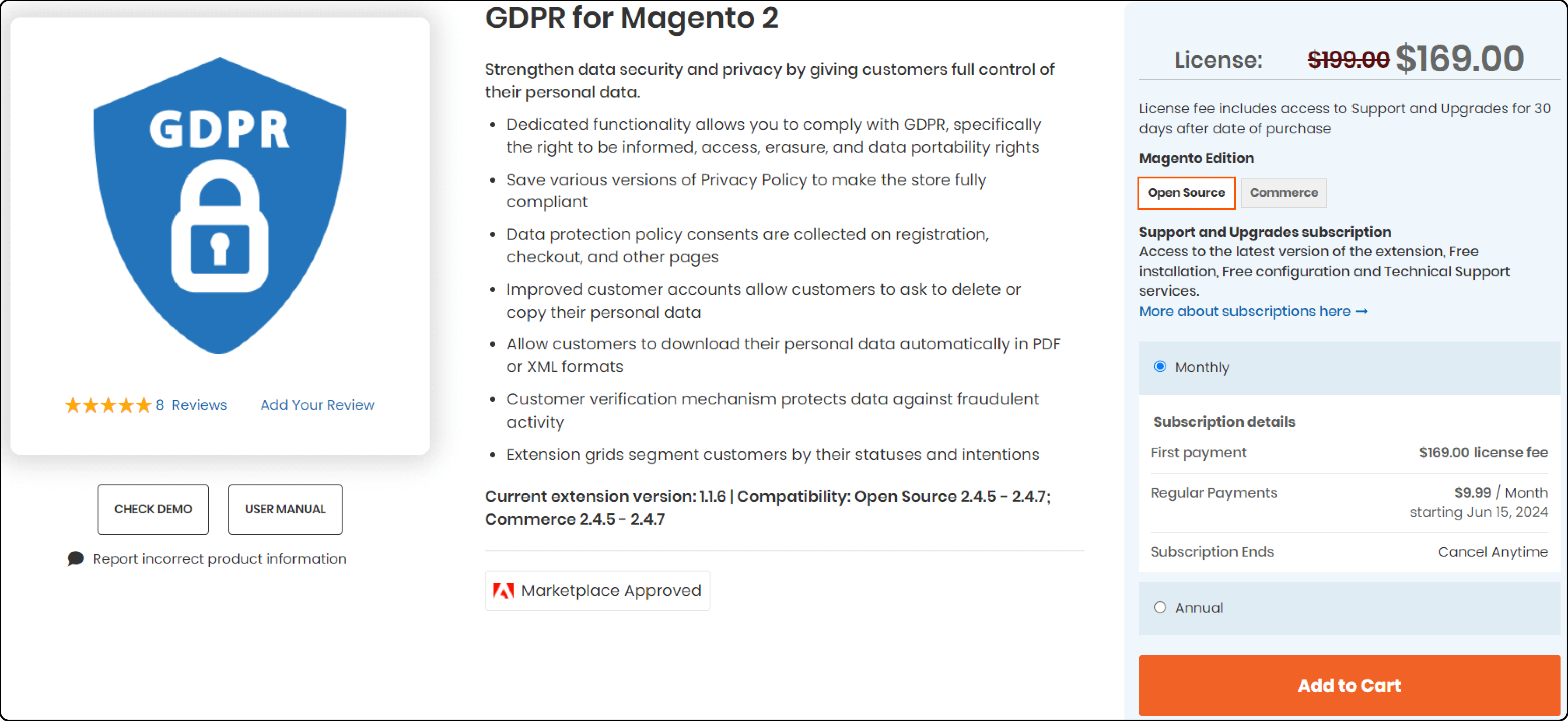 Aheadworks Magento 2 GDPR