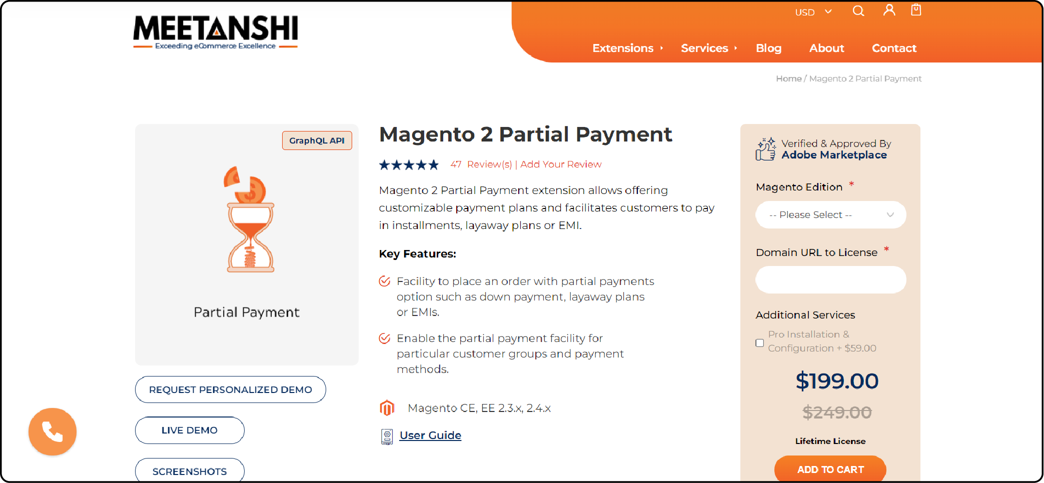 Top 8 Providers of Magento 2 Partial Payment Extension-Meetanshi