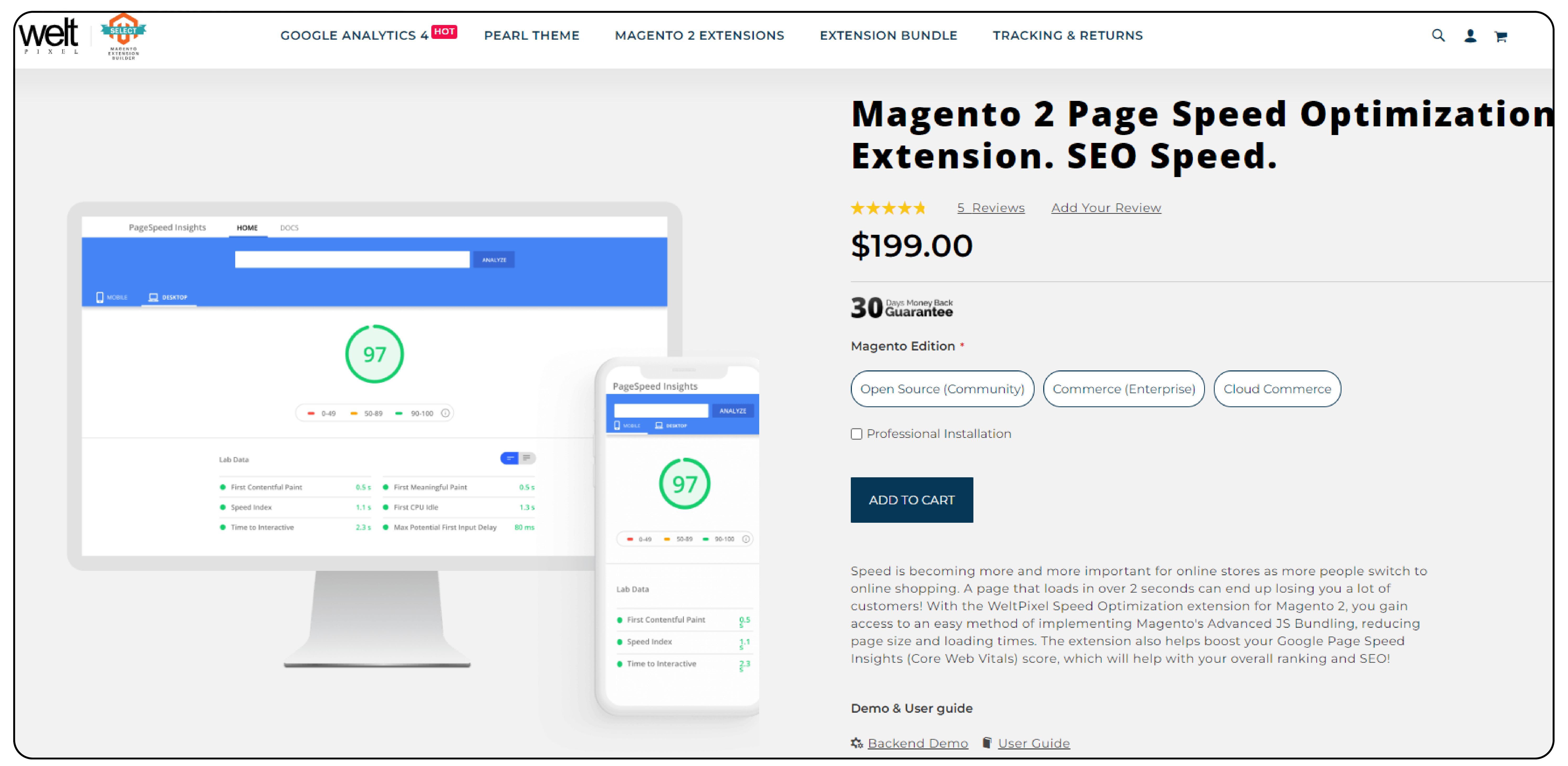 Weltipixel Magento 2 Speed Optimization