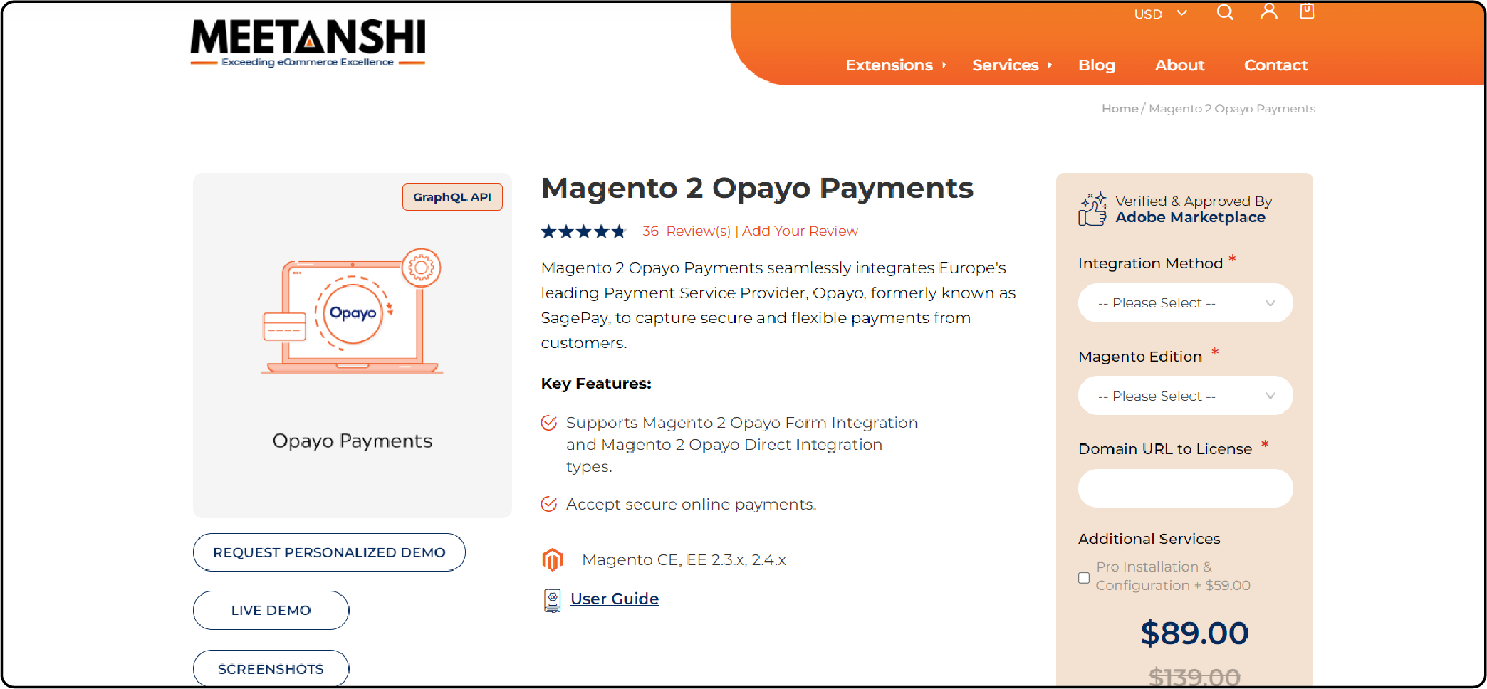 Meetanshi Opayo Magento 2