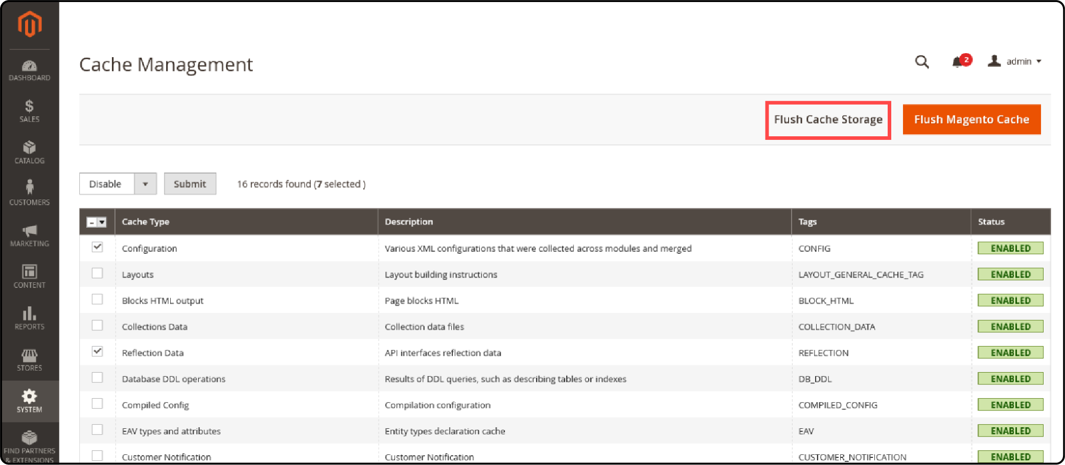 Flush cache after Magento 2 Custom Theme Development 