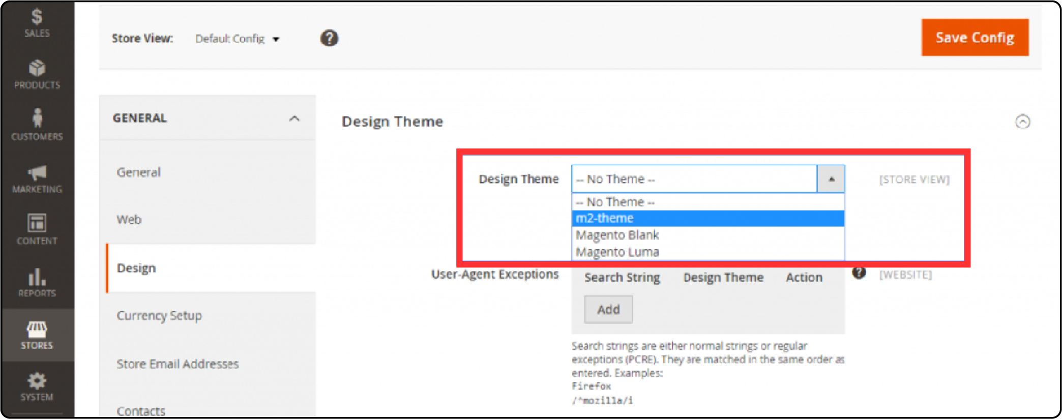 Select your theme after Magento 2 Custom Theme Development