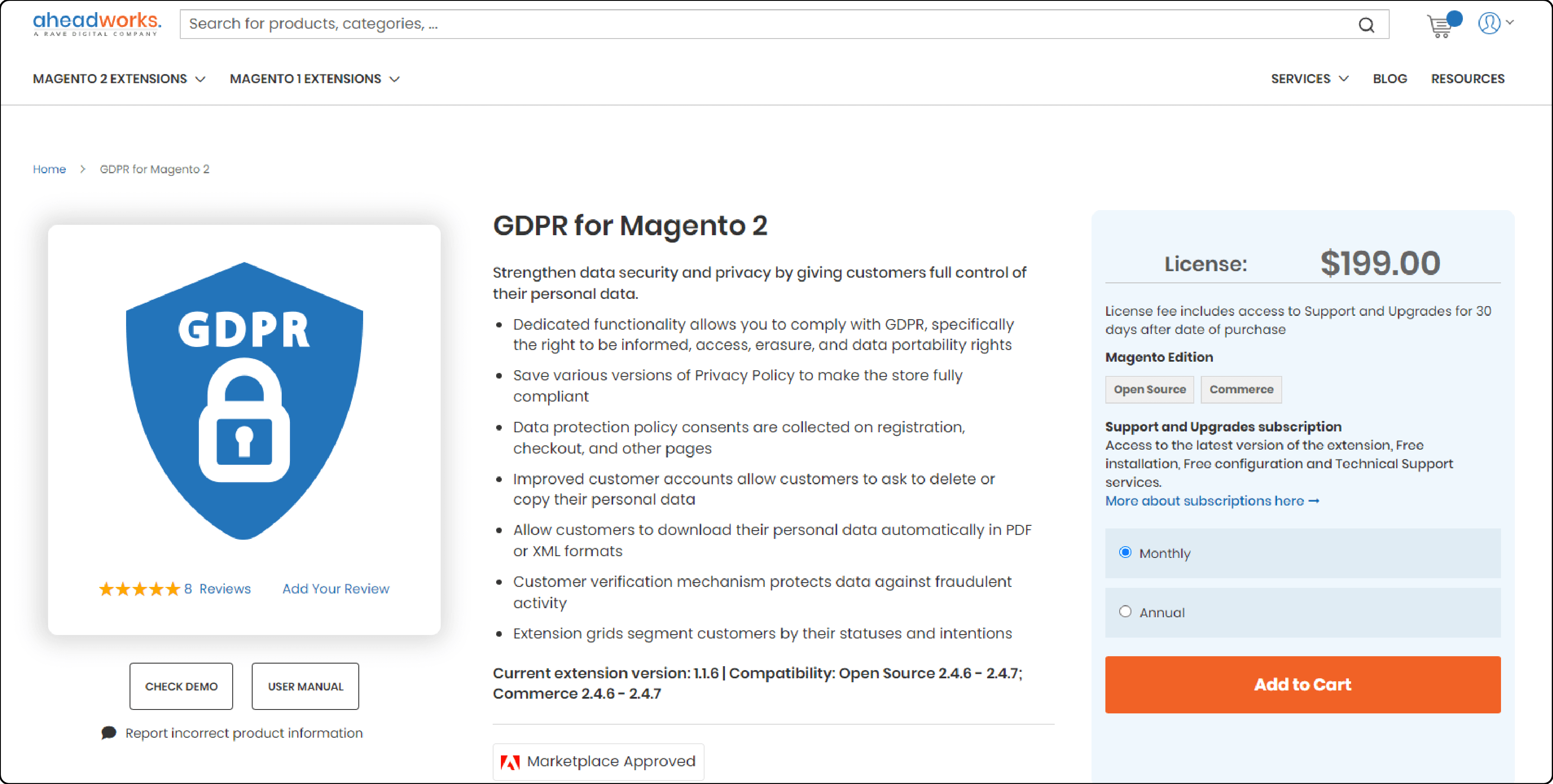 Aheadworks GDPR Extension Overview for Magento 2