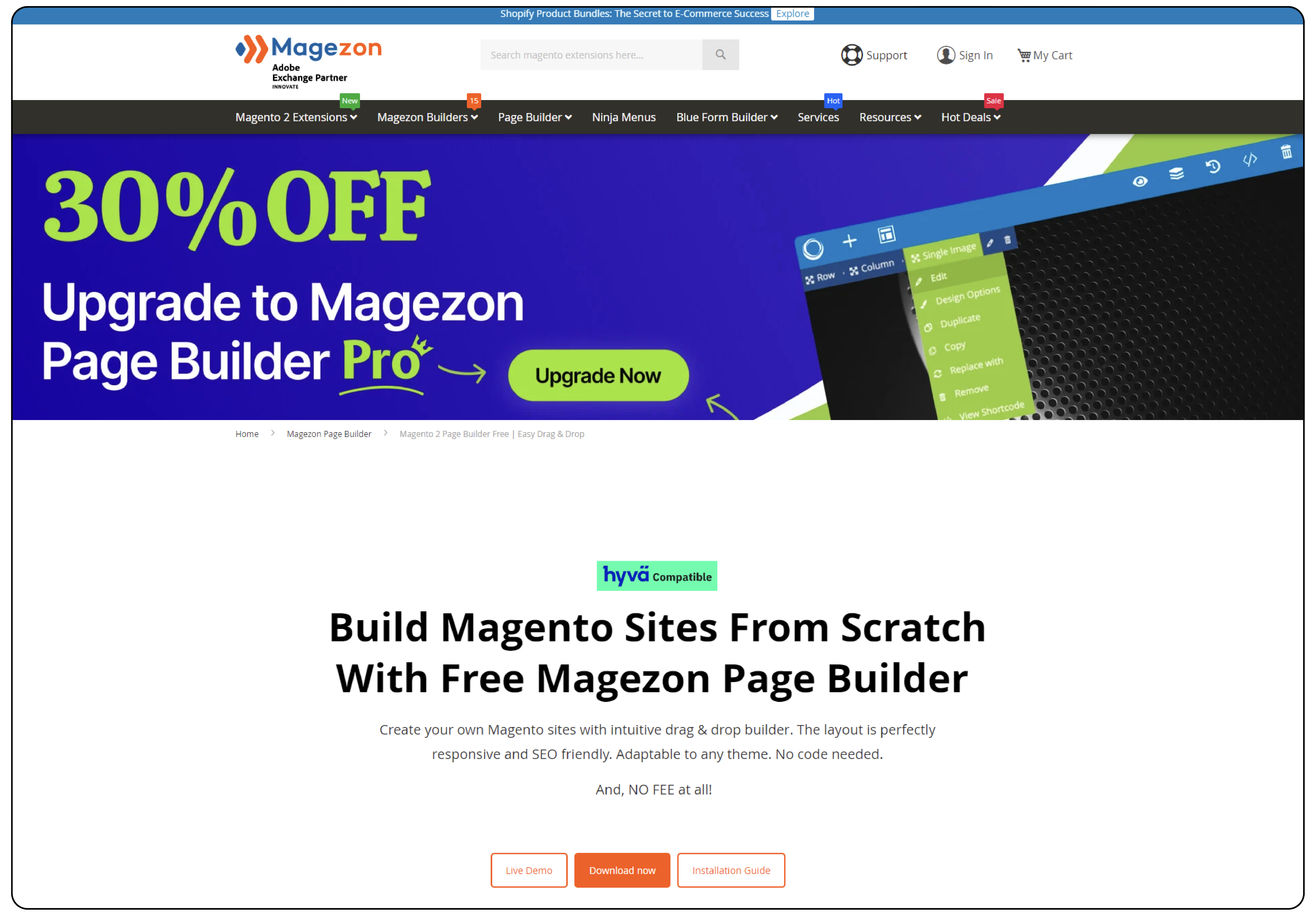 Page Builder by Magezon
