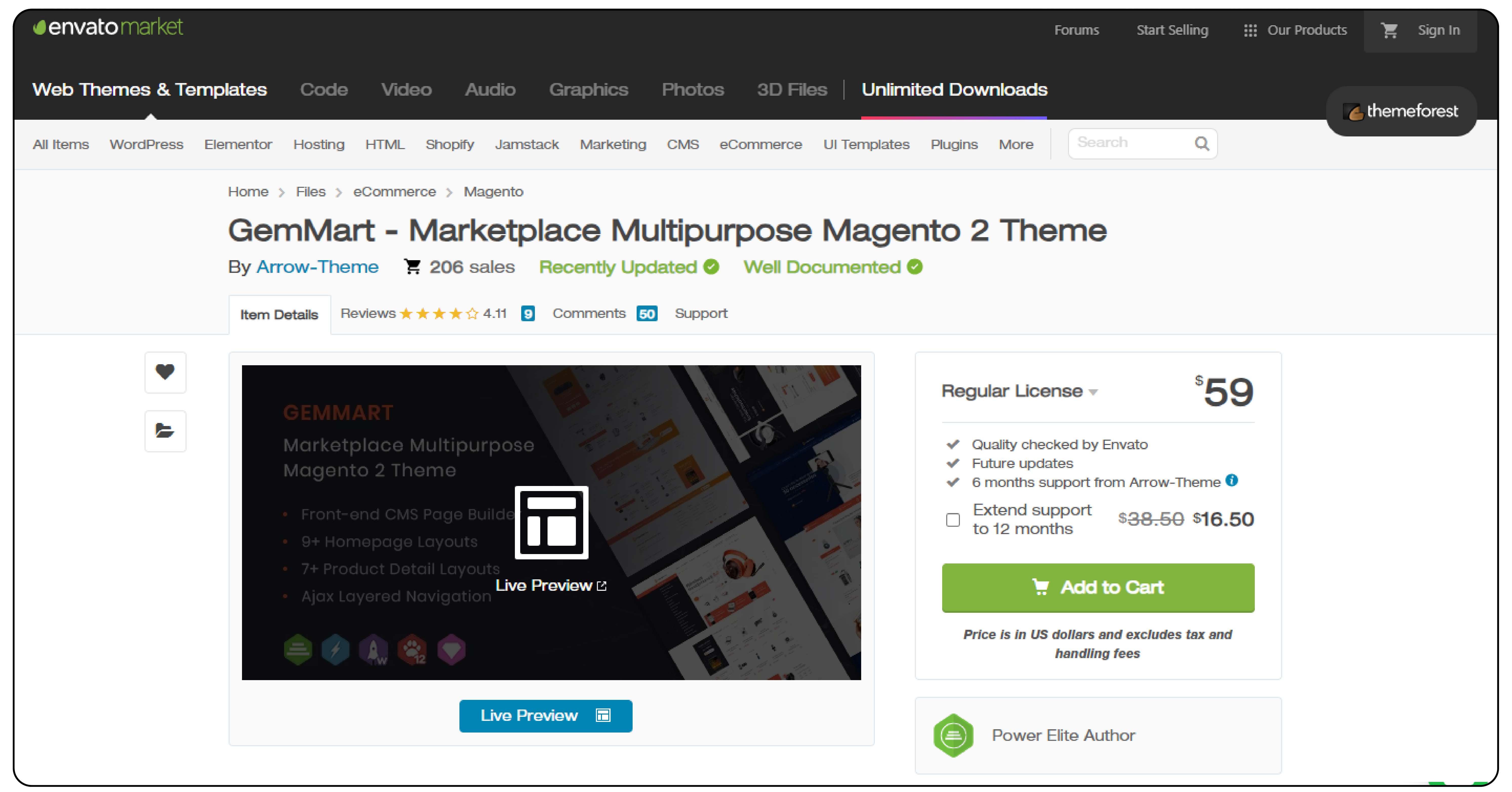 GemMart Magento 2 Multi-Vendor Themes