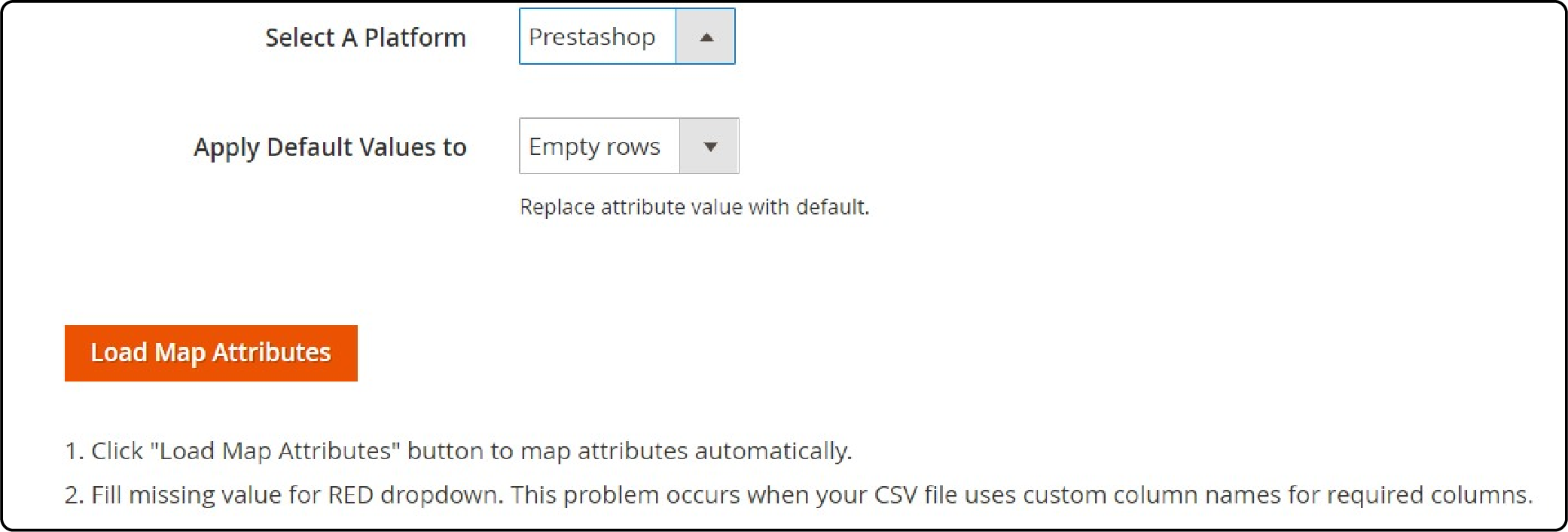 Applying mapping for data fields during migration from osCommerce to Magento