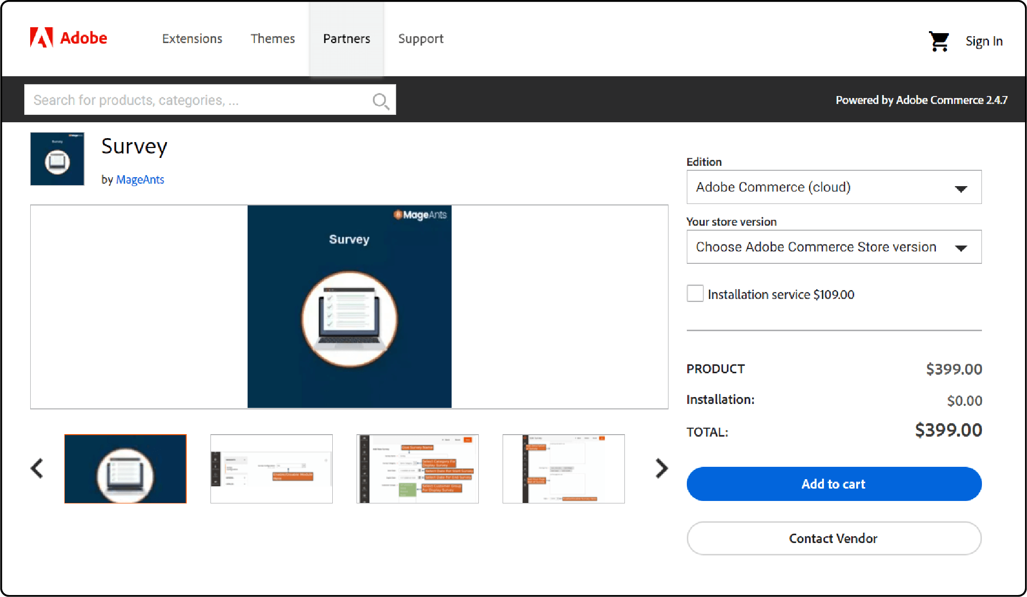 Mageants Magento 2 Survey Extension