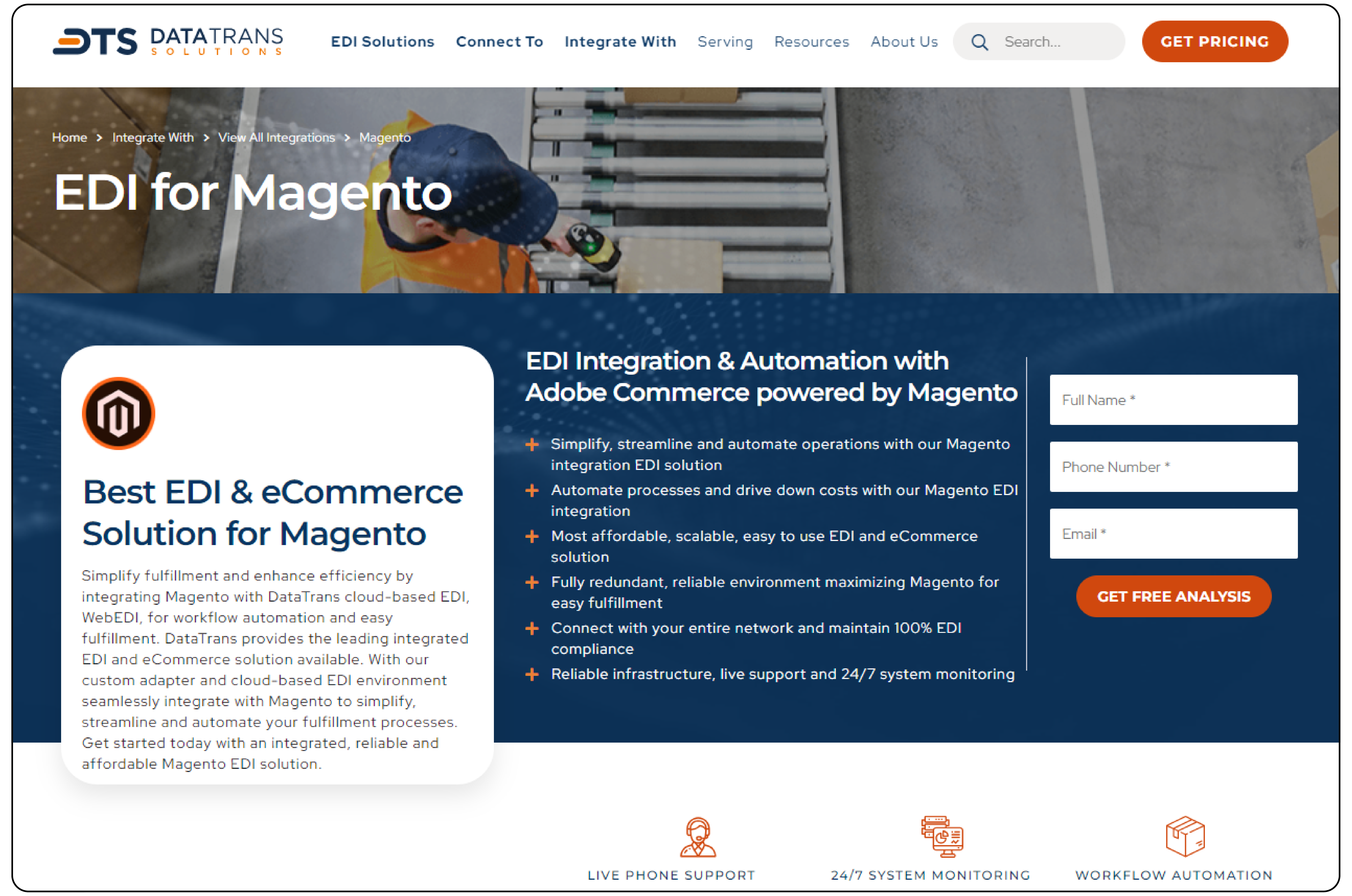 Data Trans Magento EDI Integration Software