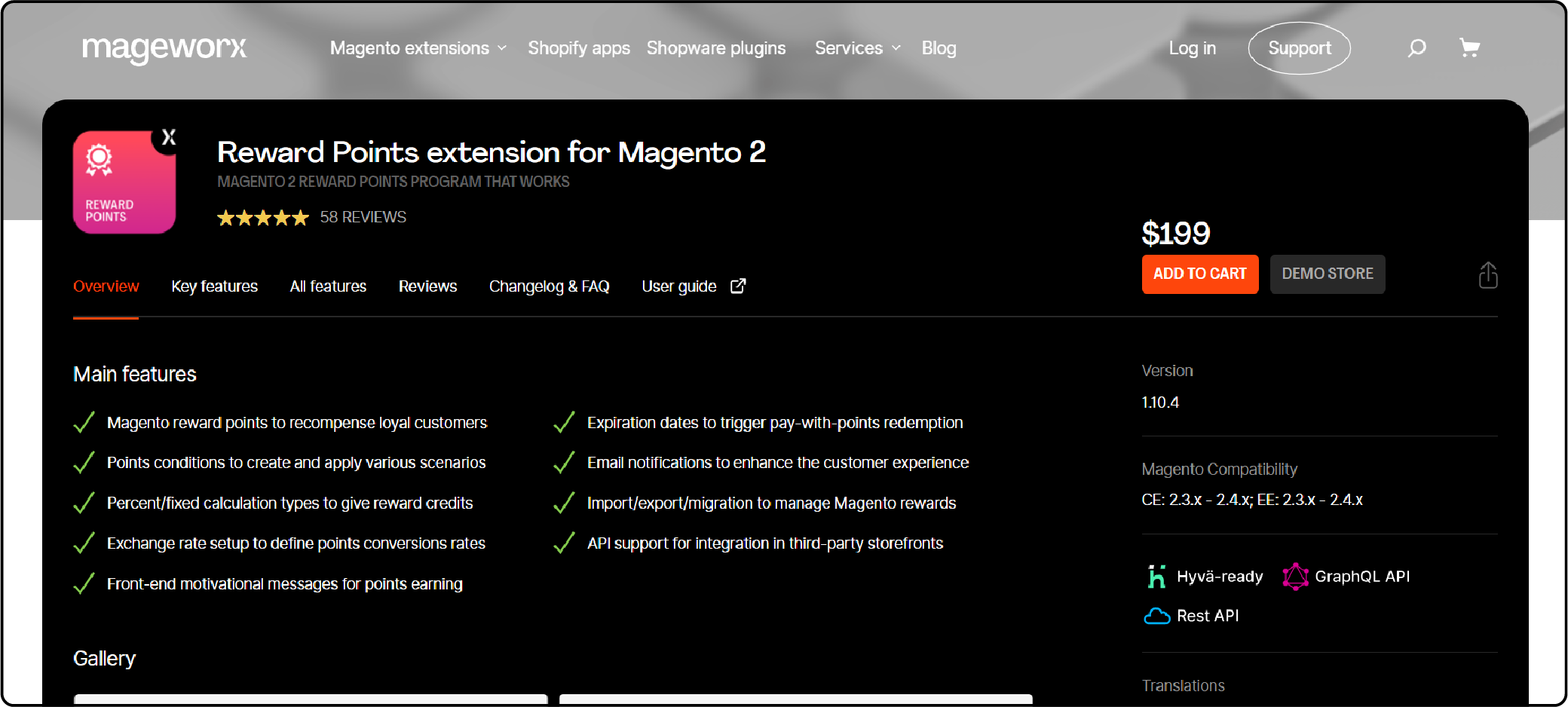 MageWorx Magento Reward Point Extension