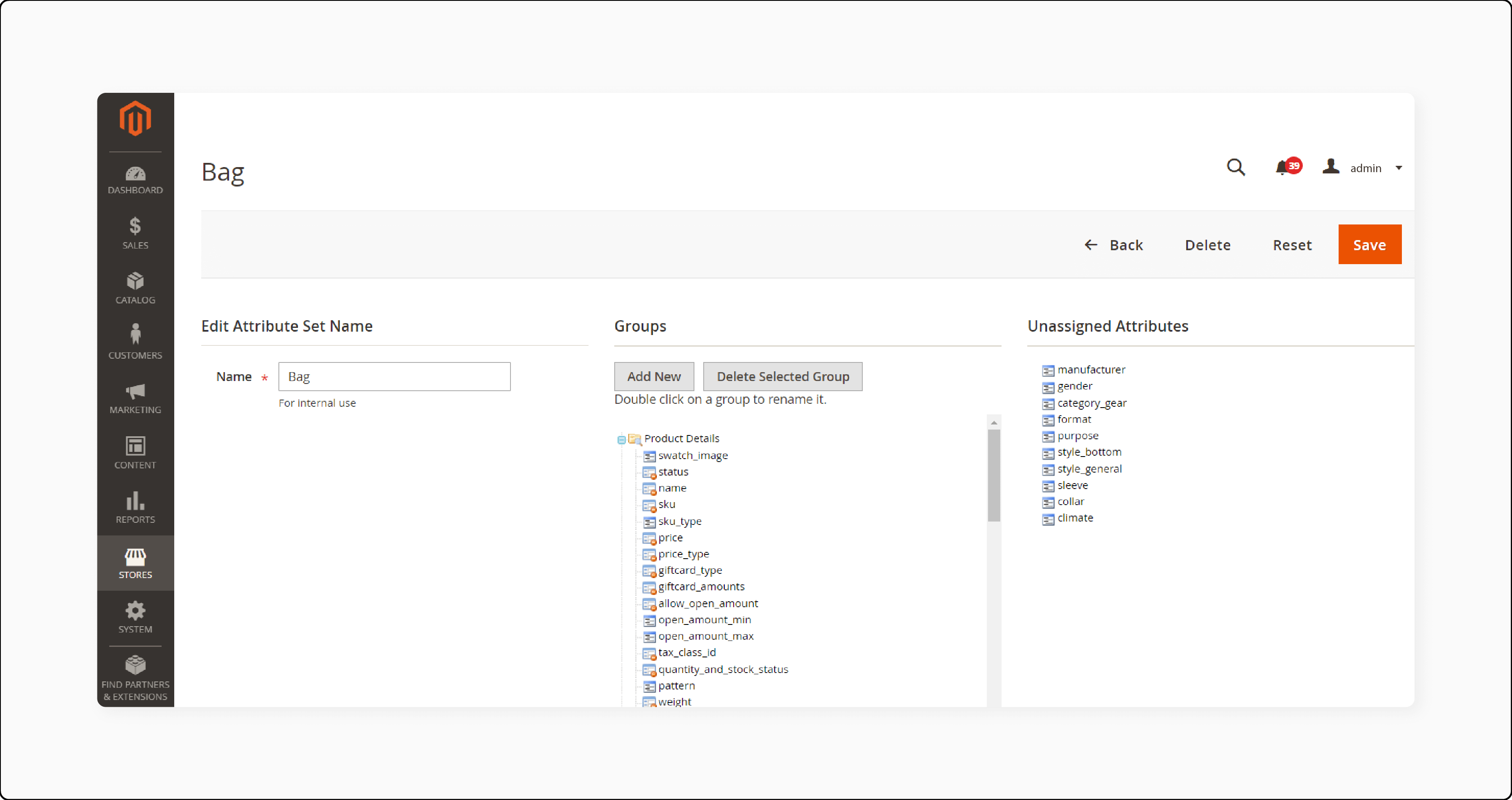 Unassigned Attributes in Magento 2 Fixed Product Taxes