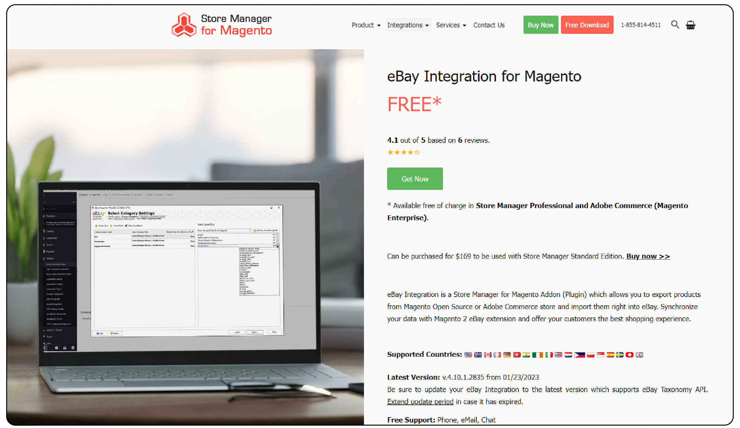 Store Manager Magento eBay Integration