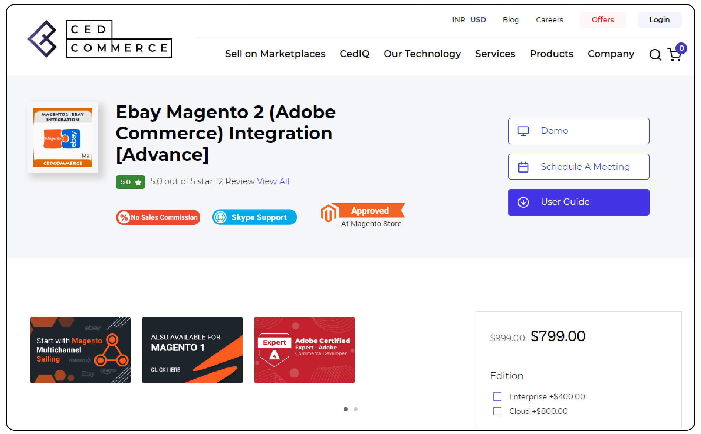 CedCommerce Magento eBay Integration