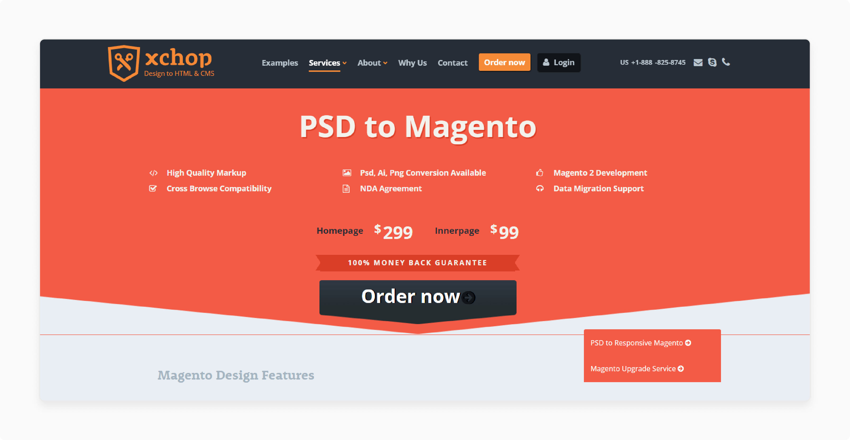 Psd to Magento Extension for XHTMLChop