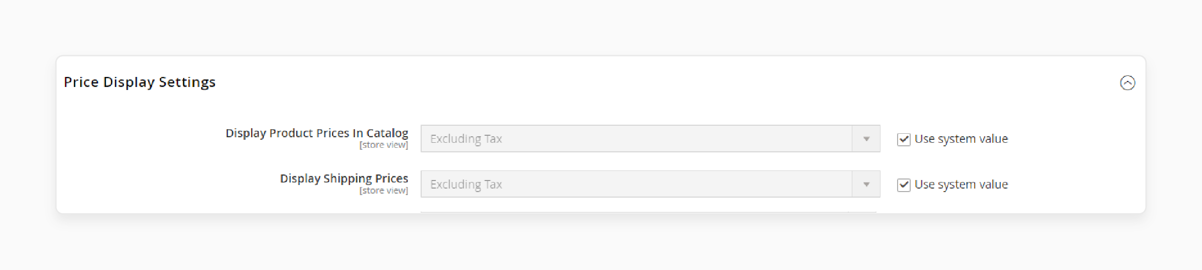 Price Display f Magento 2 US Tax