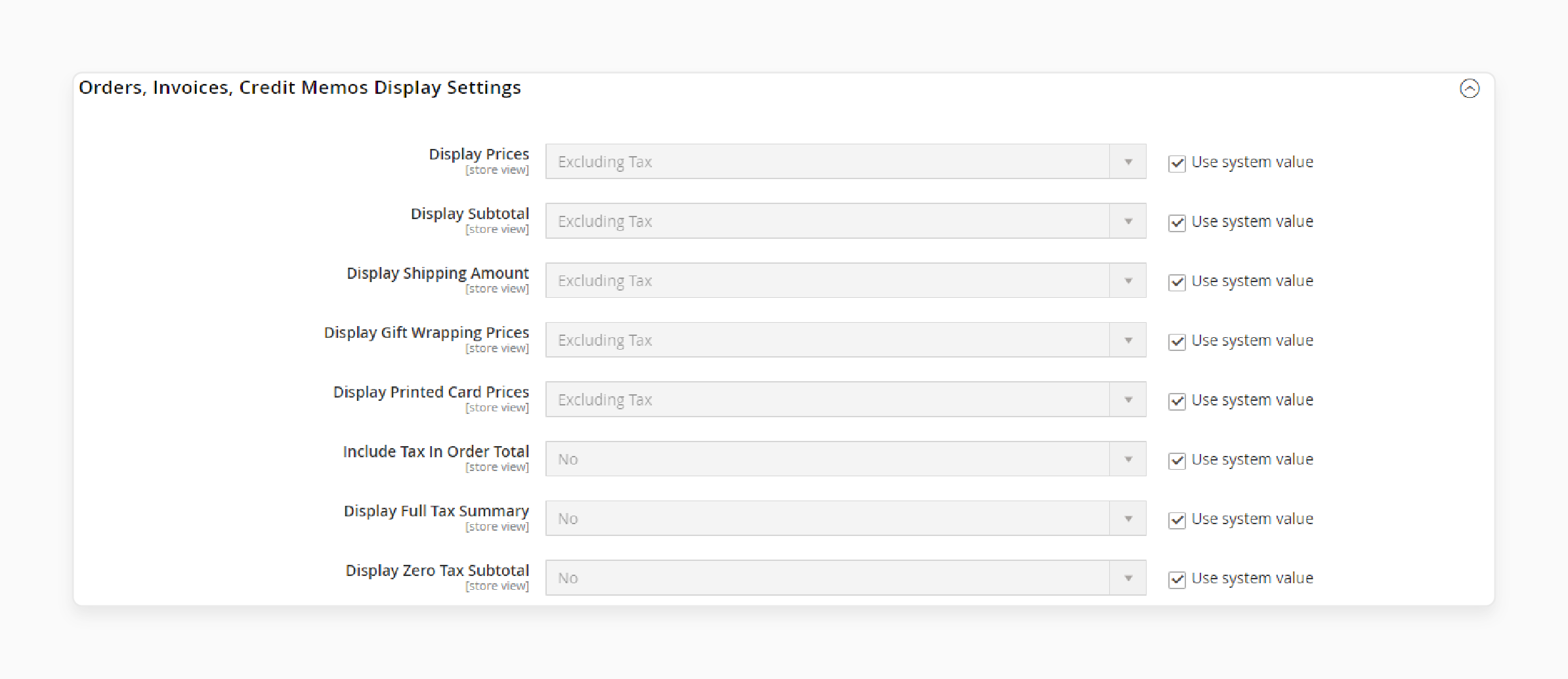 Order Invoice Display in Magento 2 US Tax