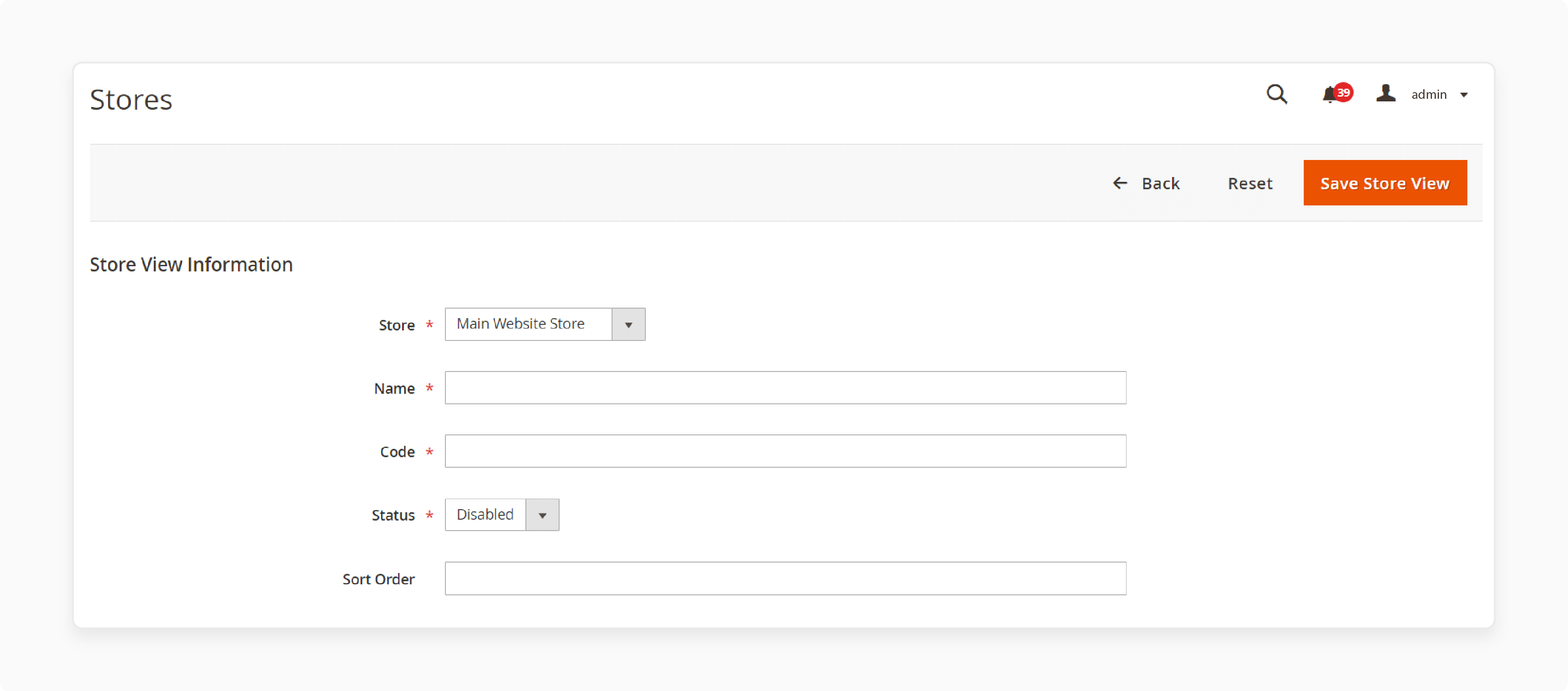 Filling Fields for Magento 2 Website Switcher Configuration