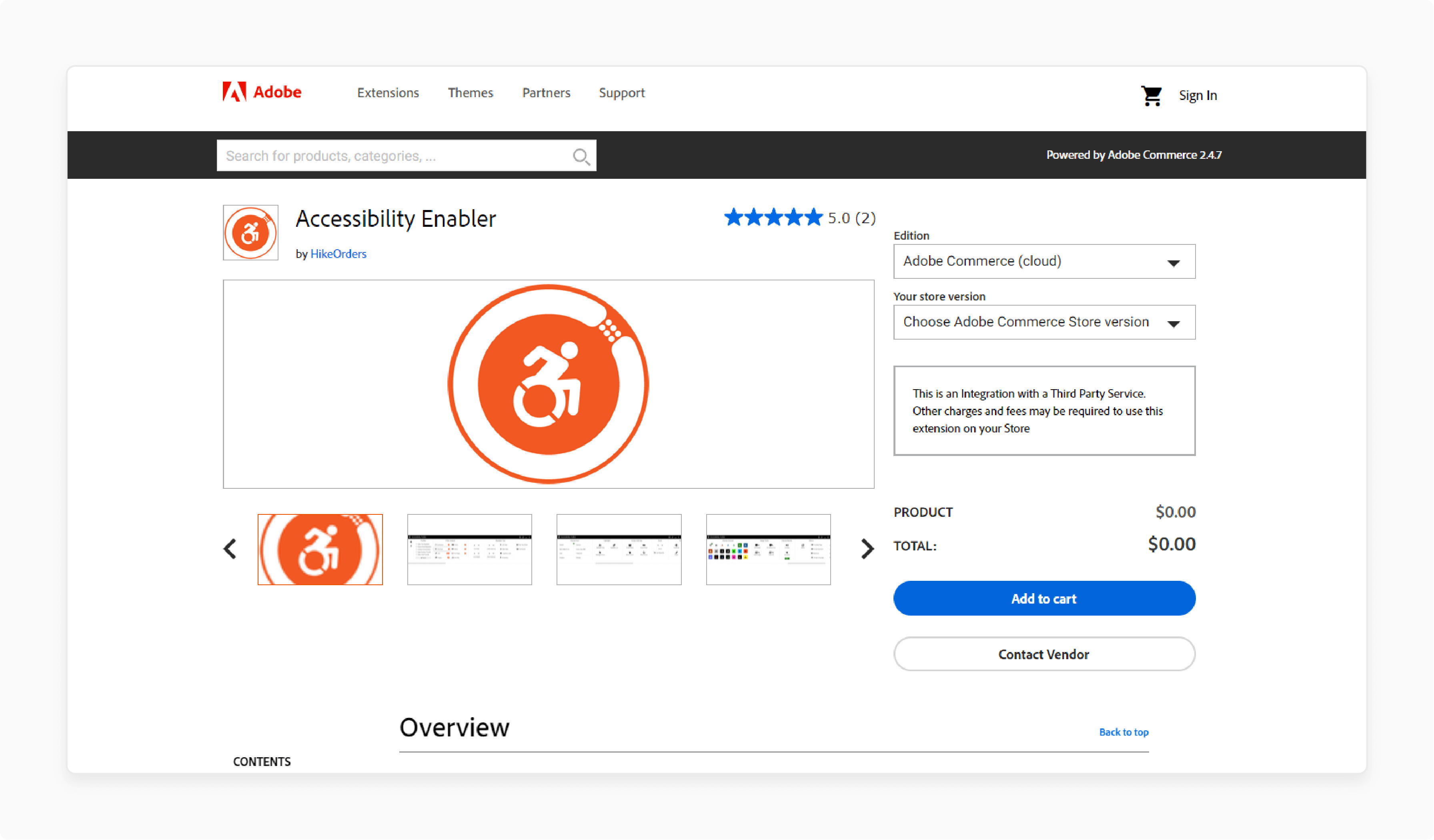 HikeOrders Magento 2 ADA Compliance Extension