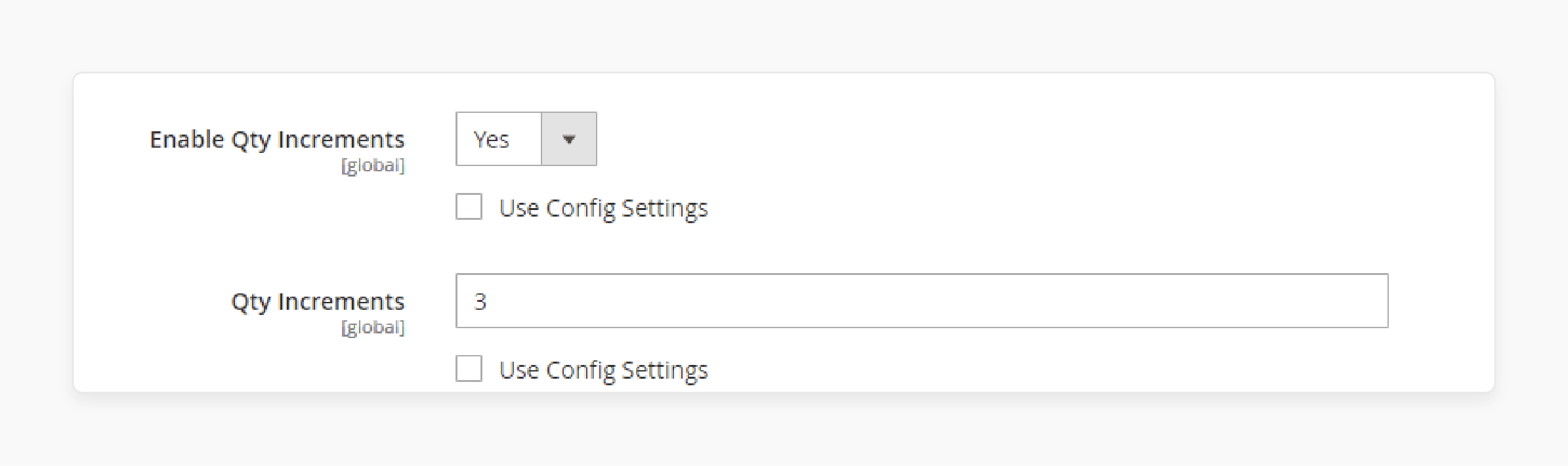 Steps to Set Minimum Product Quantity &amp; Fixed Incremental Quantity in Magento 2-6