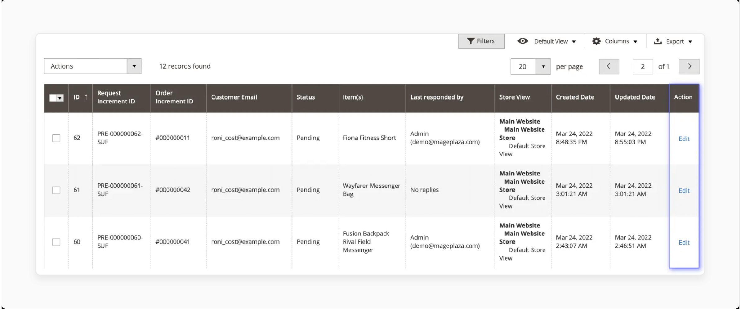 Simplify Returns via Magento 2 Order Processing Workflow