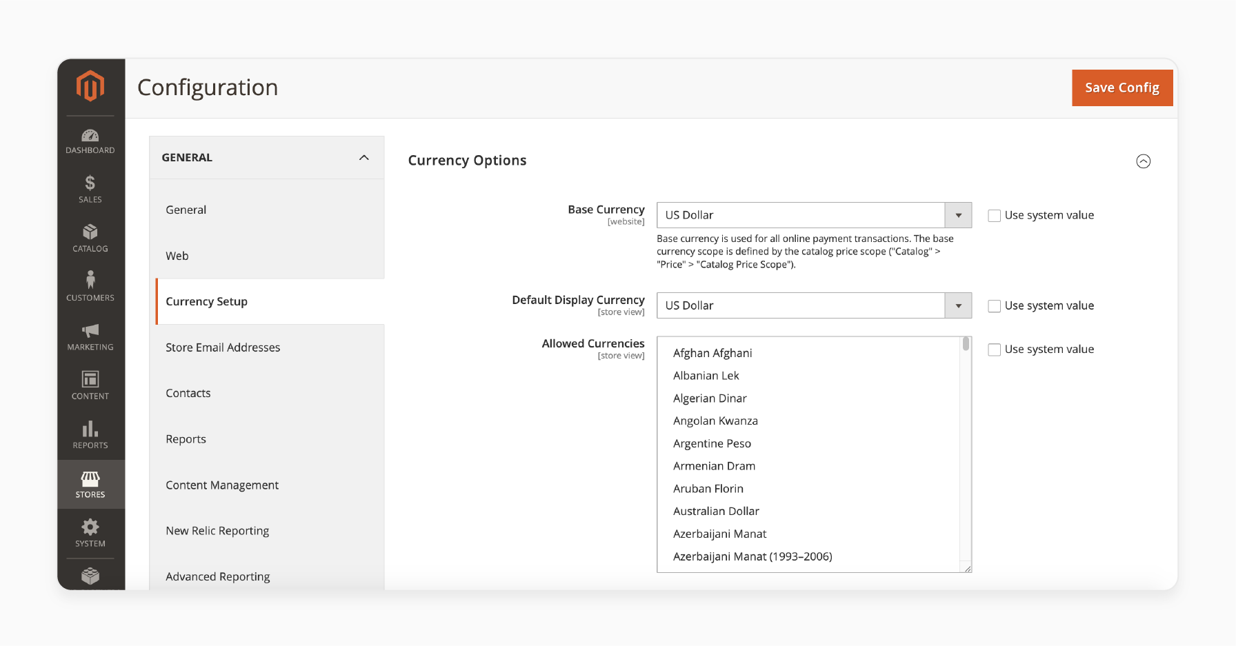 Set Up Store Information (Name, Locale, Currency)