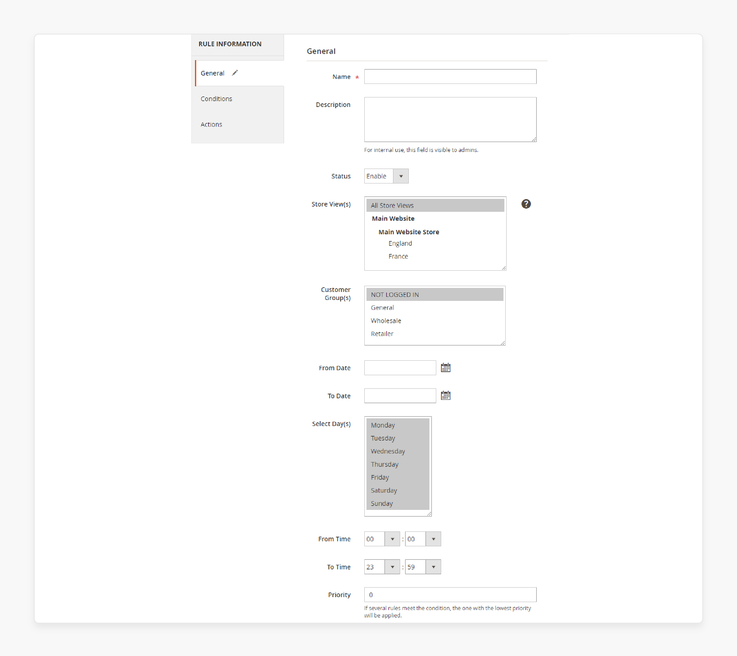 Add a new payment restriction rule