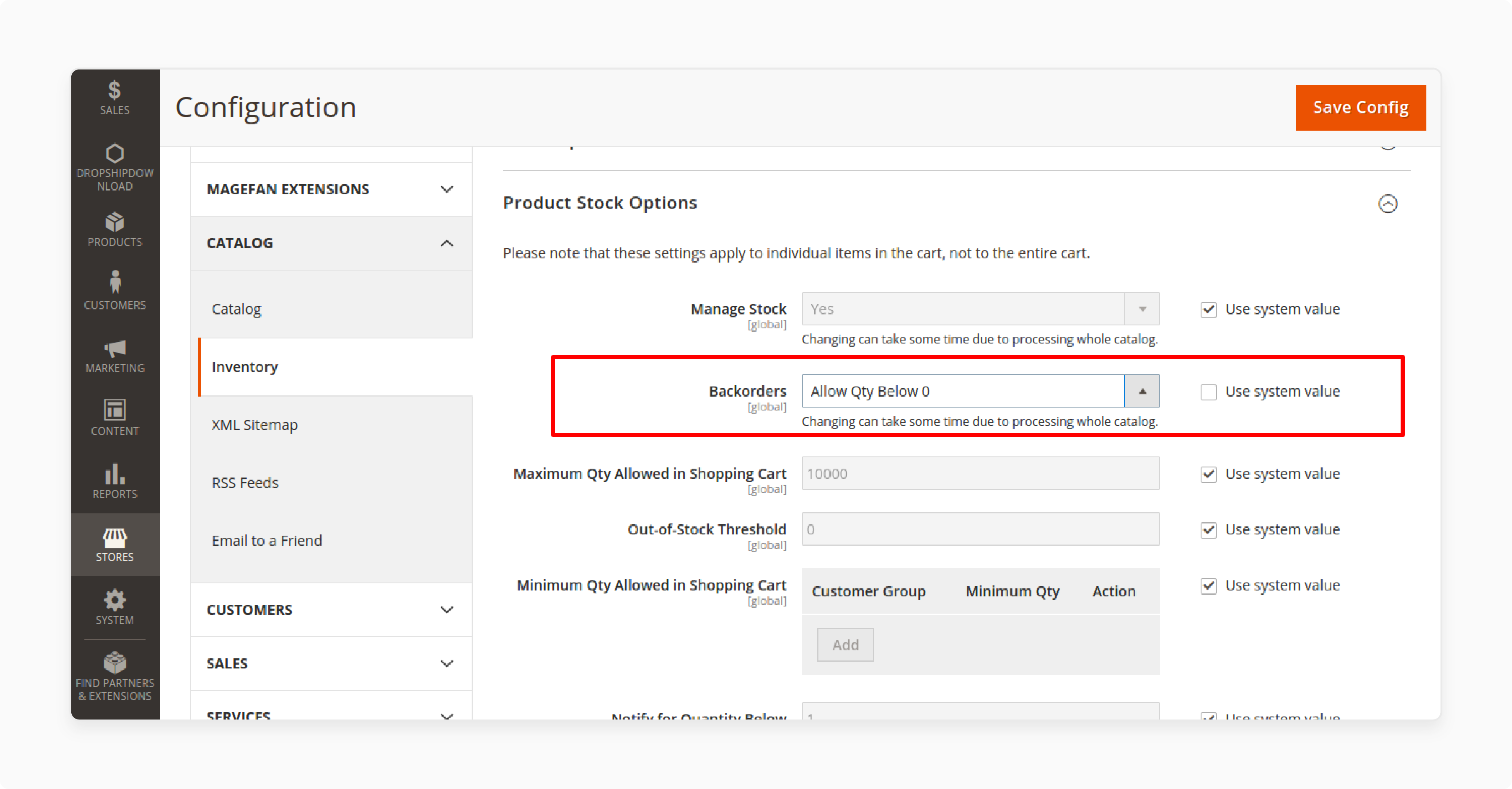 What Are Magento 2 Backorder Settings