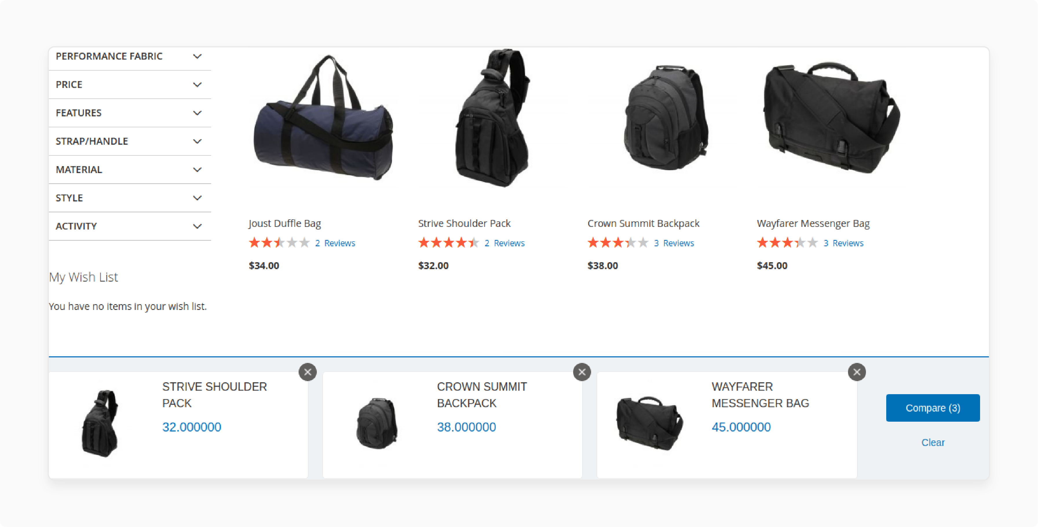 Category &amp; Product Page Smart Compare Popup Display Experience