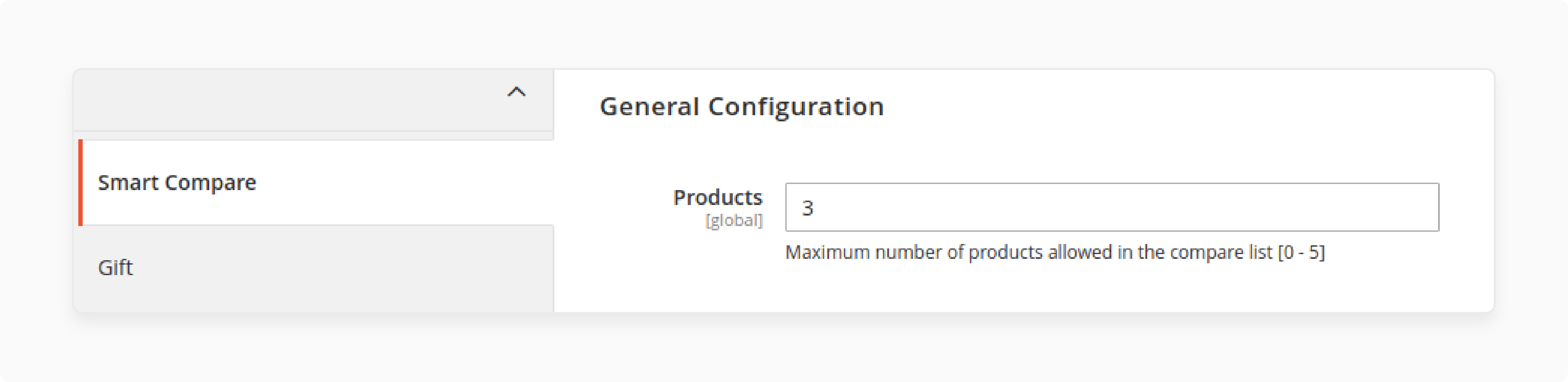 Setting Maximum Number of Products in Magento 2 Product Comparison Extension Backend