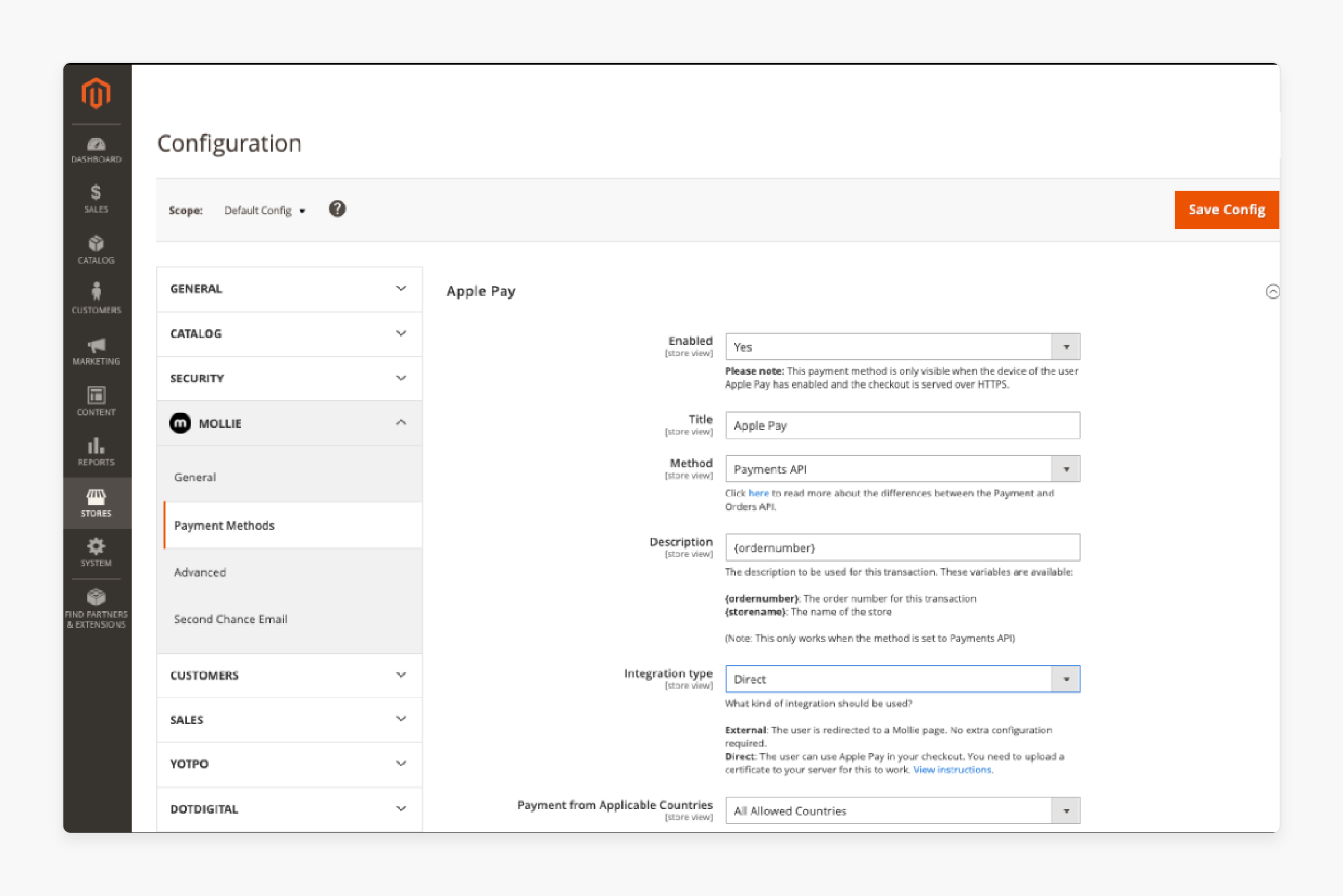 Payment Gateway Integration