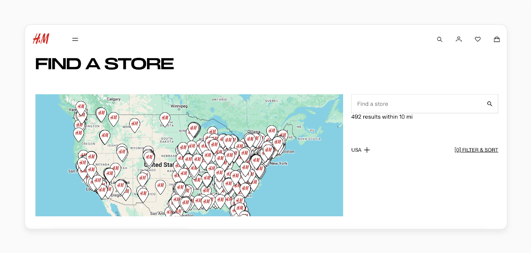 H&amp;M Magento 2 Store Locator with Google Maps