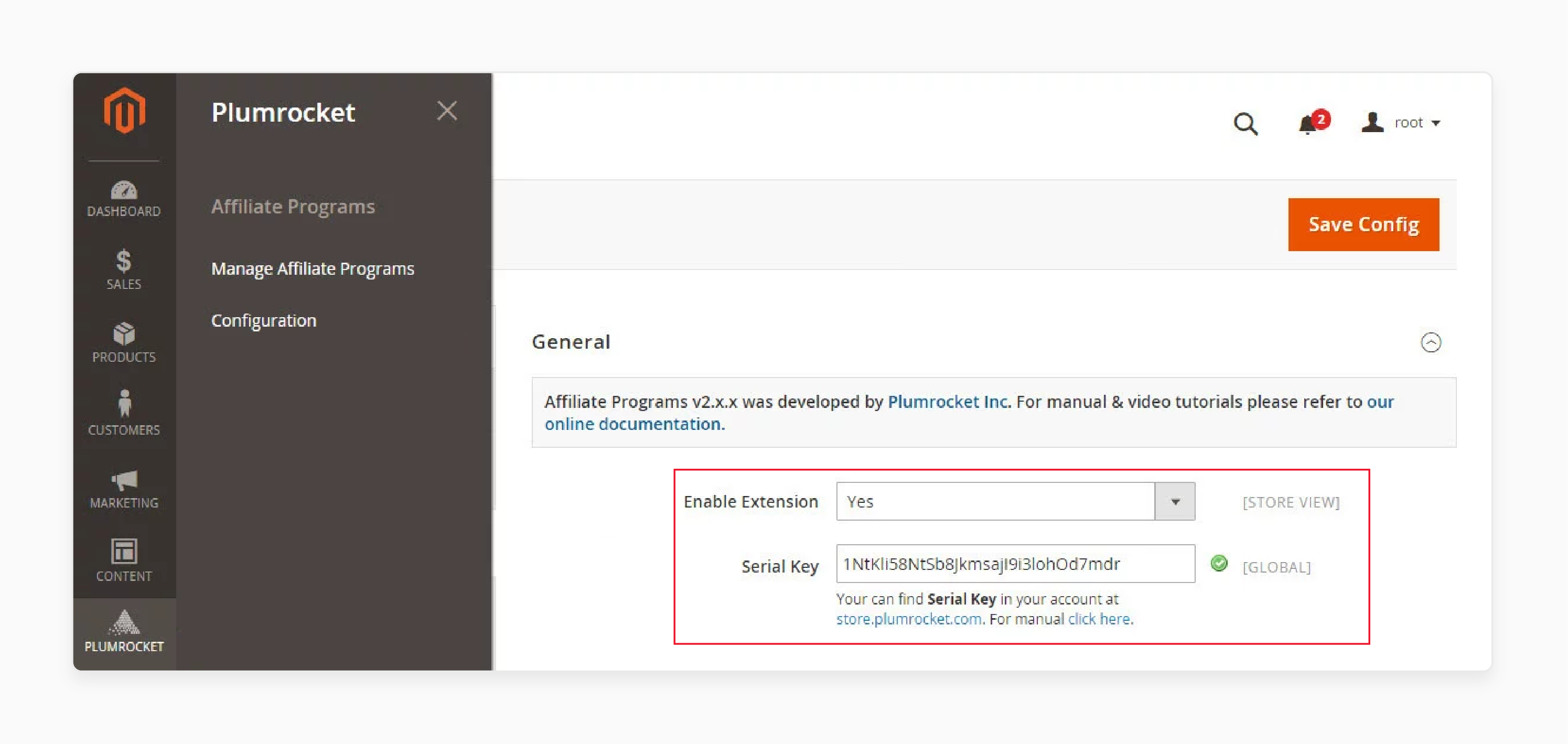 Enable the criteo magento 2 extension