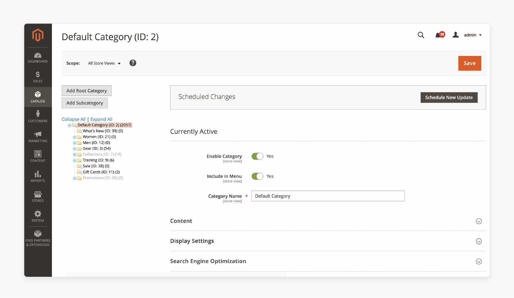 anchor category configuration in magento 2 for category-specific layered navigation filters